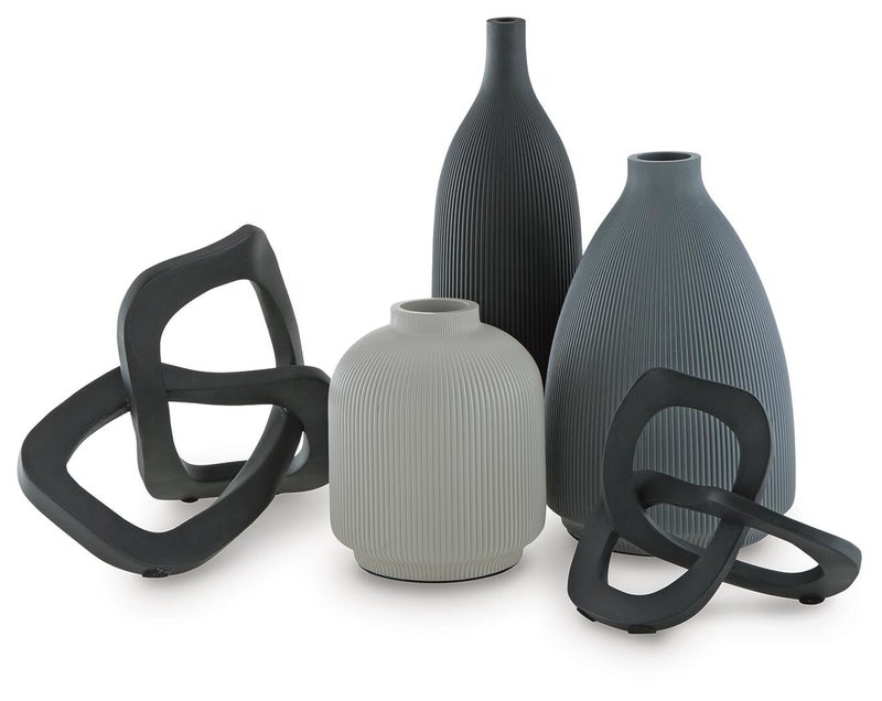 Leithick Polyresin Accessory Set (Set of 5)