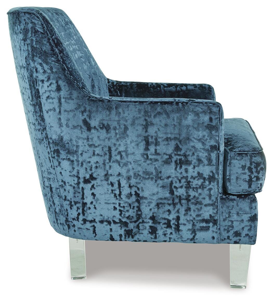 Gloriann Accent Chair, Lagoon, large