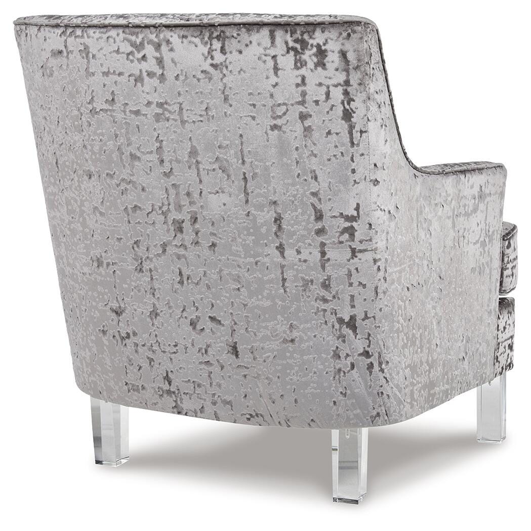 Gloriann Accent Chair, Pewter, large