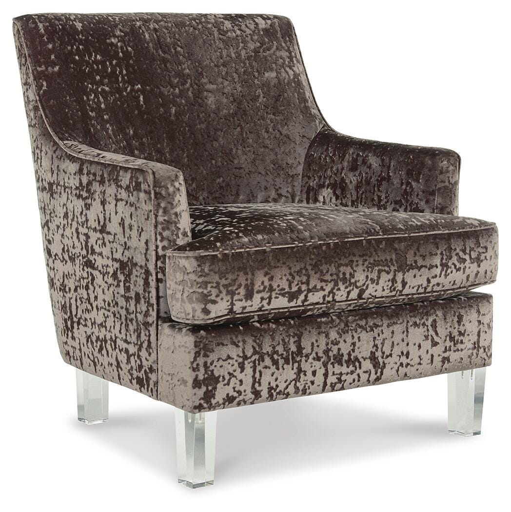 Gloriann Accent Chair, Charcoal, large