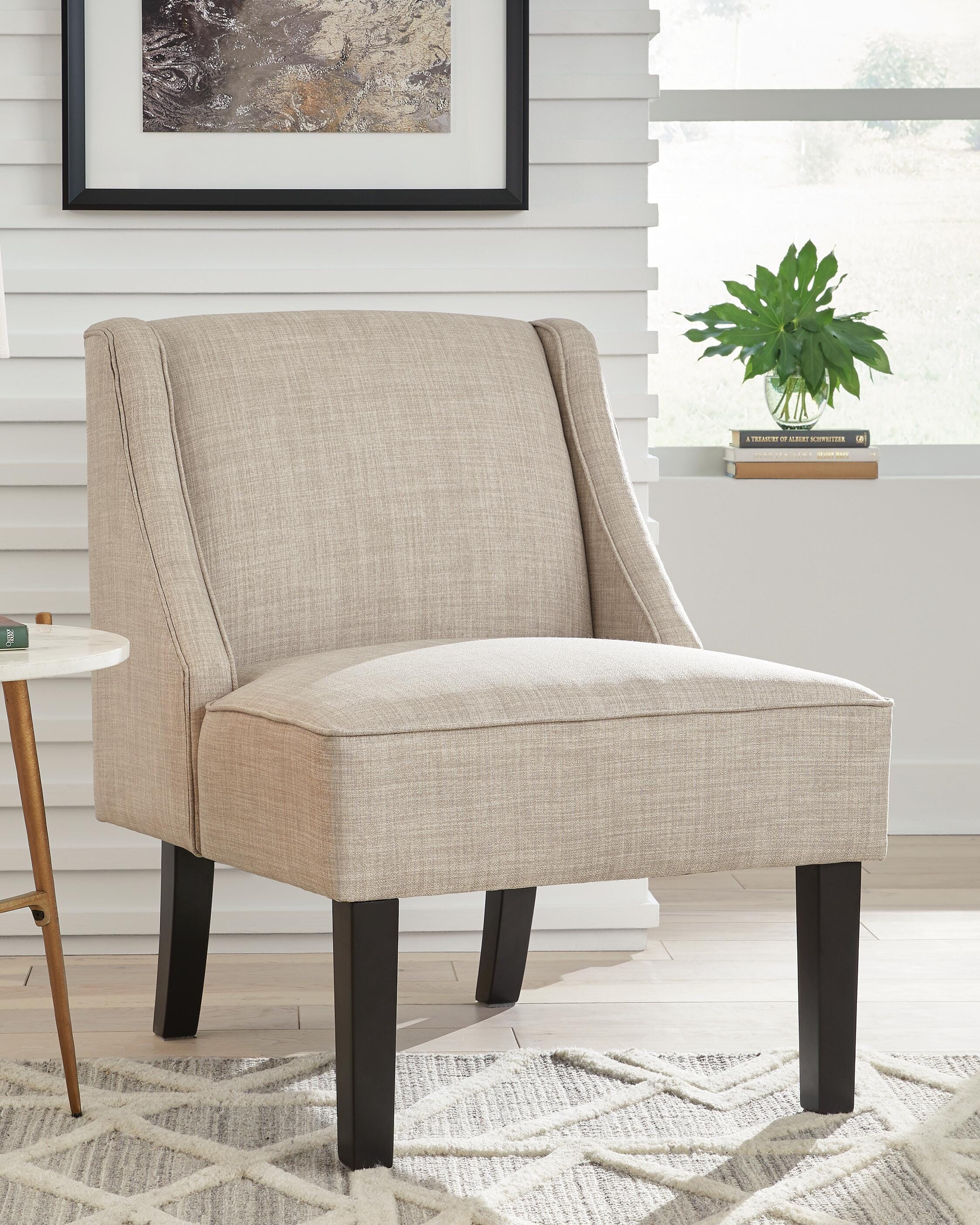 Janesley Accent Chair, Beige, large