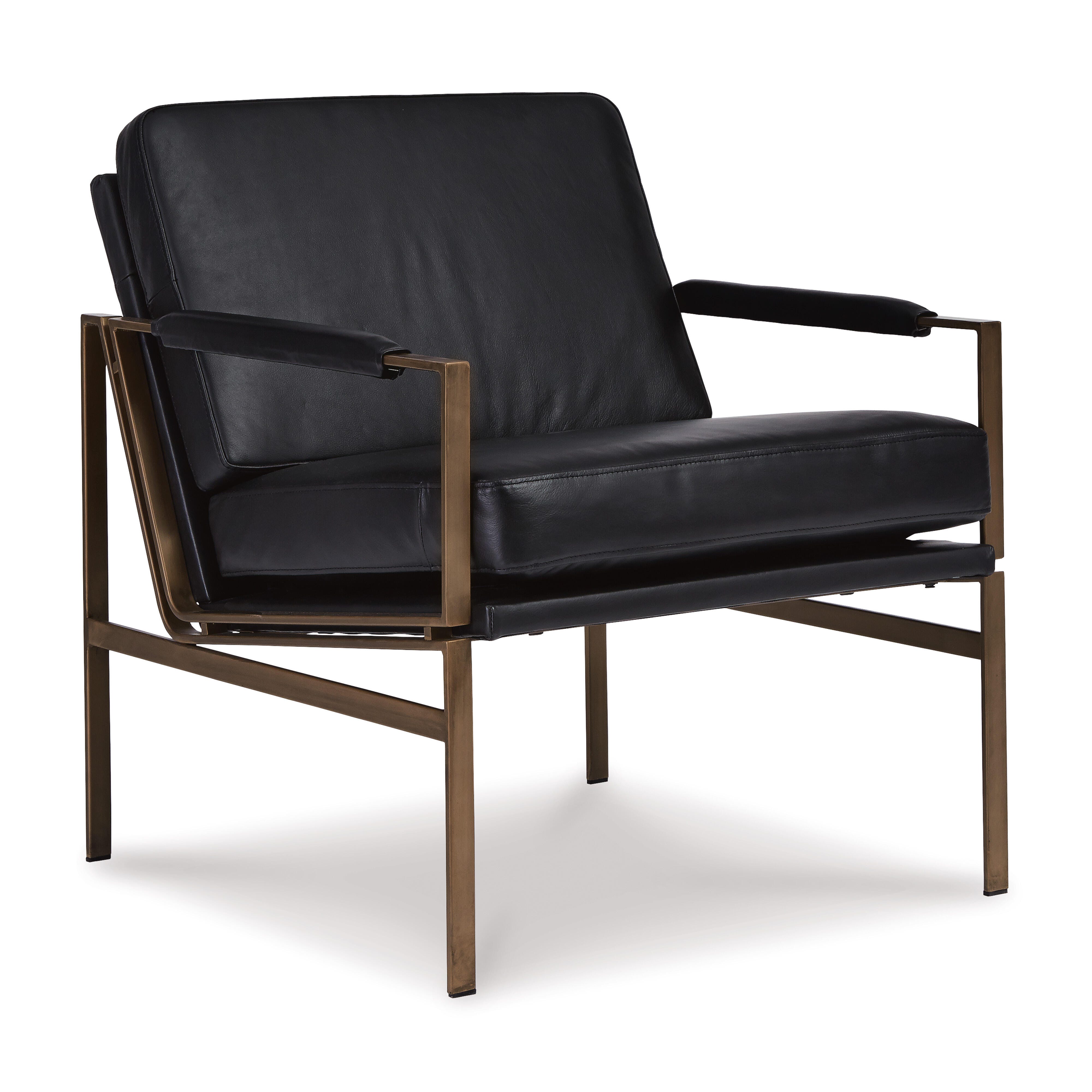 Puckman Accent Chair, Black, large
