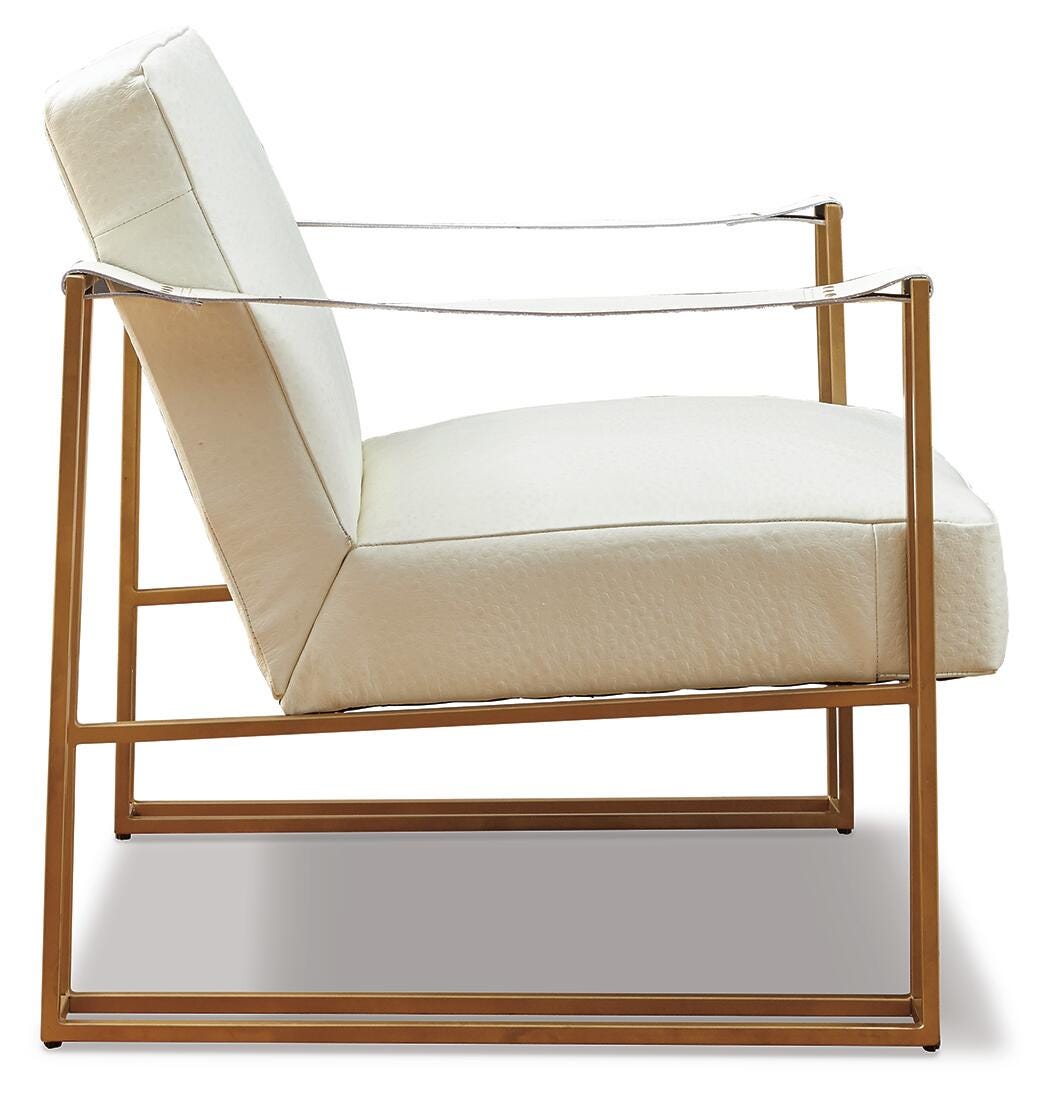 Kleemore Accent Chair, Cream, large