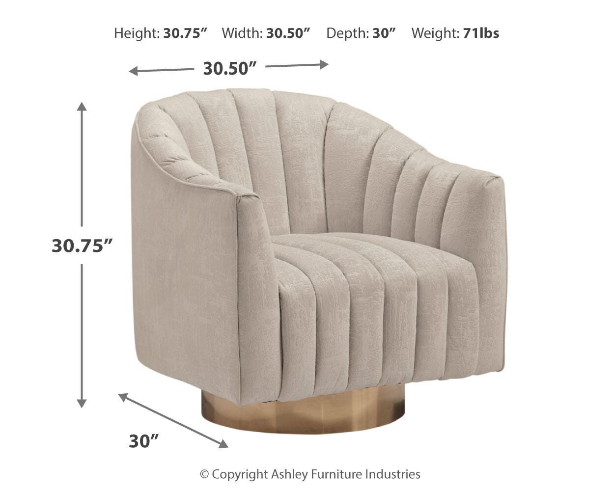 Penzlin Accent Chair - image 7
