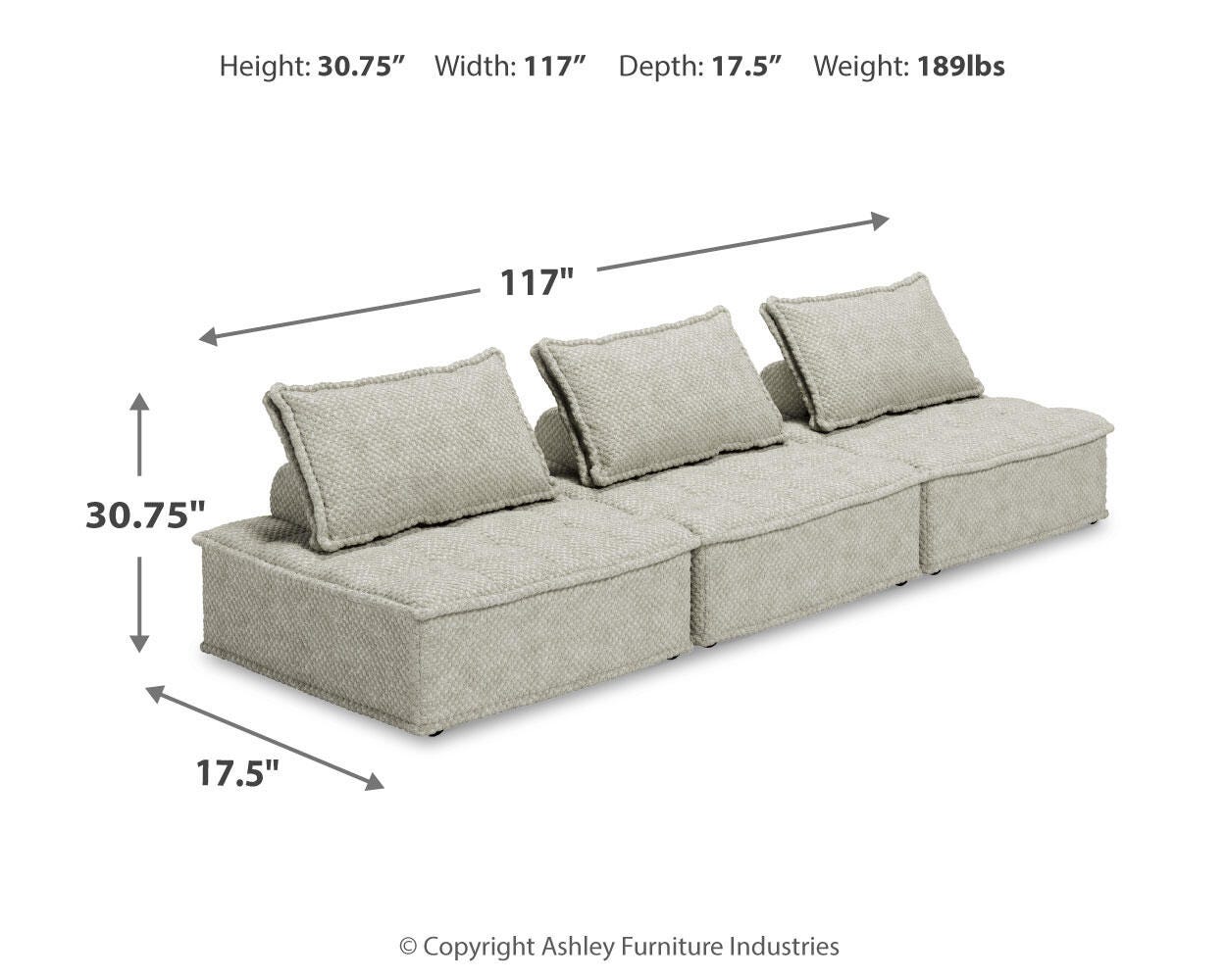 Bales 3-Piece Modular Seating - image 10