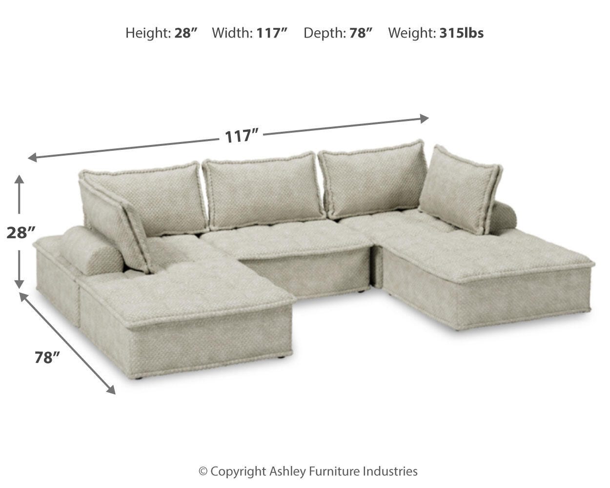 Bales 5-Piece Modular Seating - image 12