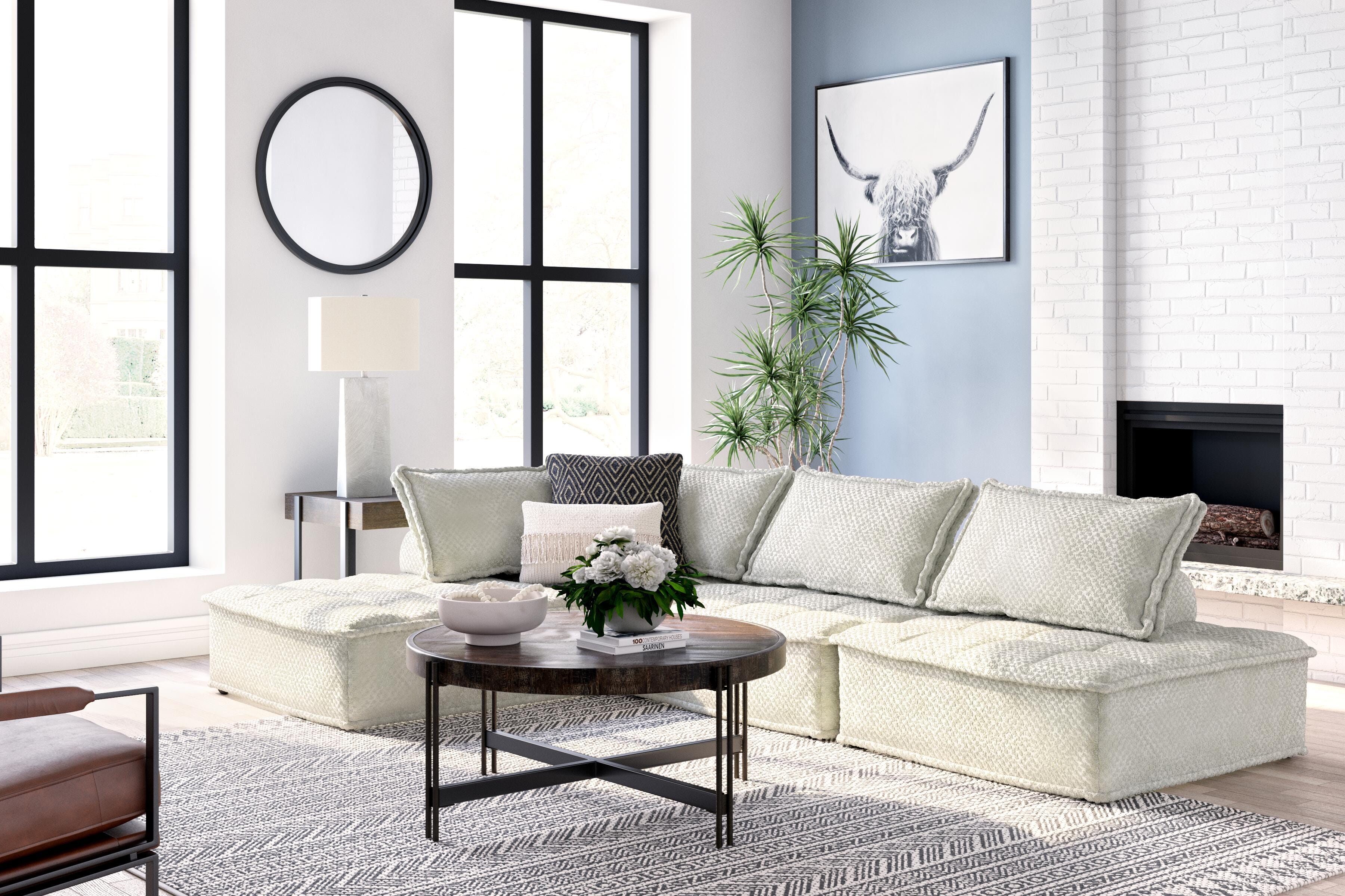 Bales 4-Piece Modular Seating, Taupe, rollover
