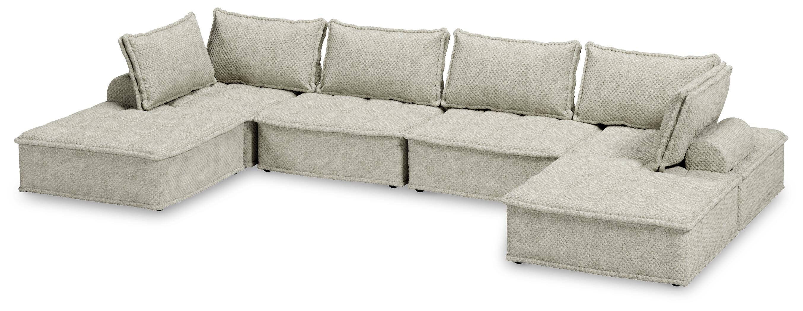 Bales 6-Piece Modular Seating, Taupe, large