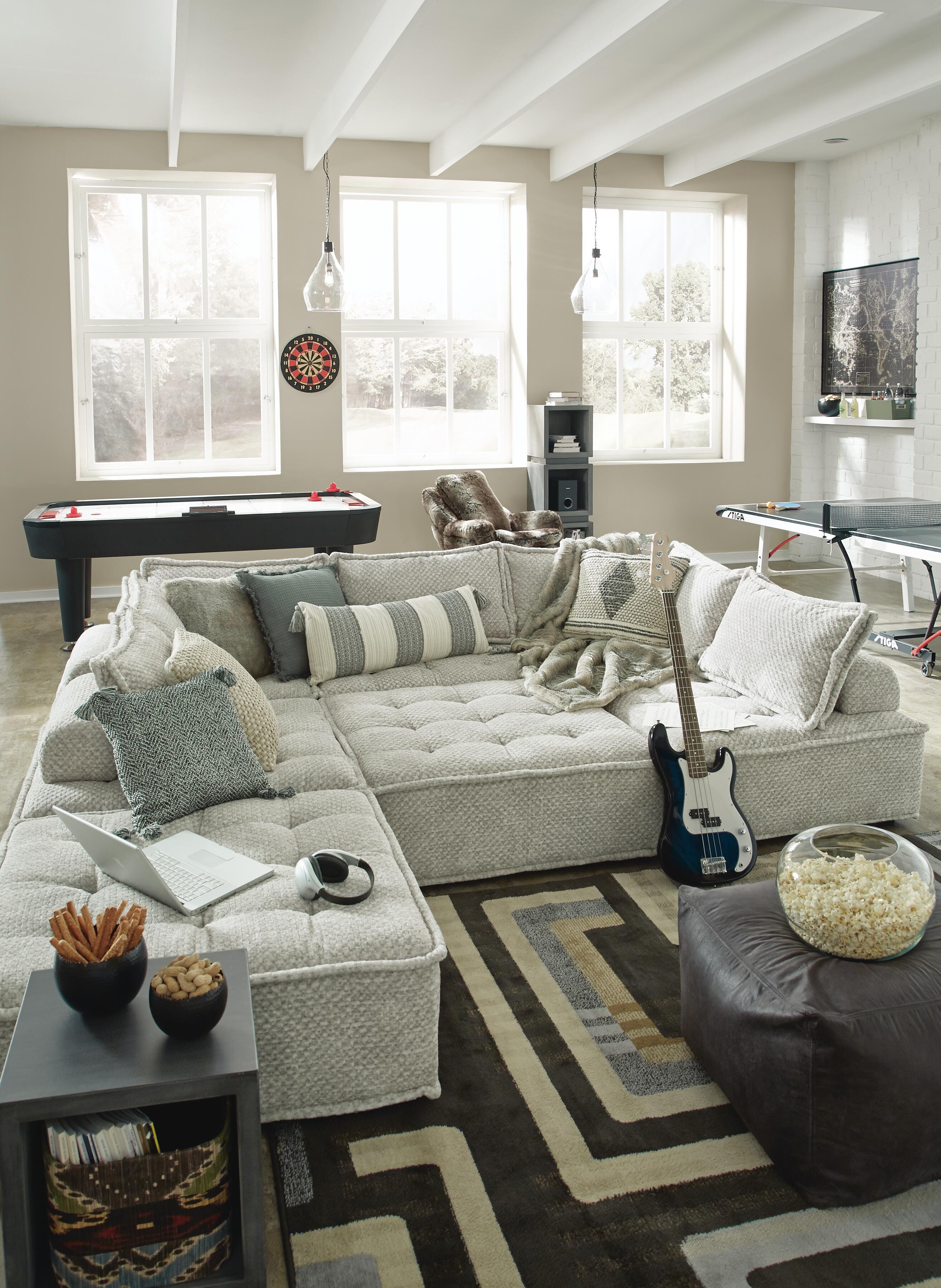 Bales 7-Piece Modular Seating, Taupe, rollover