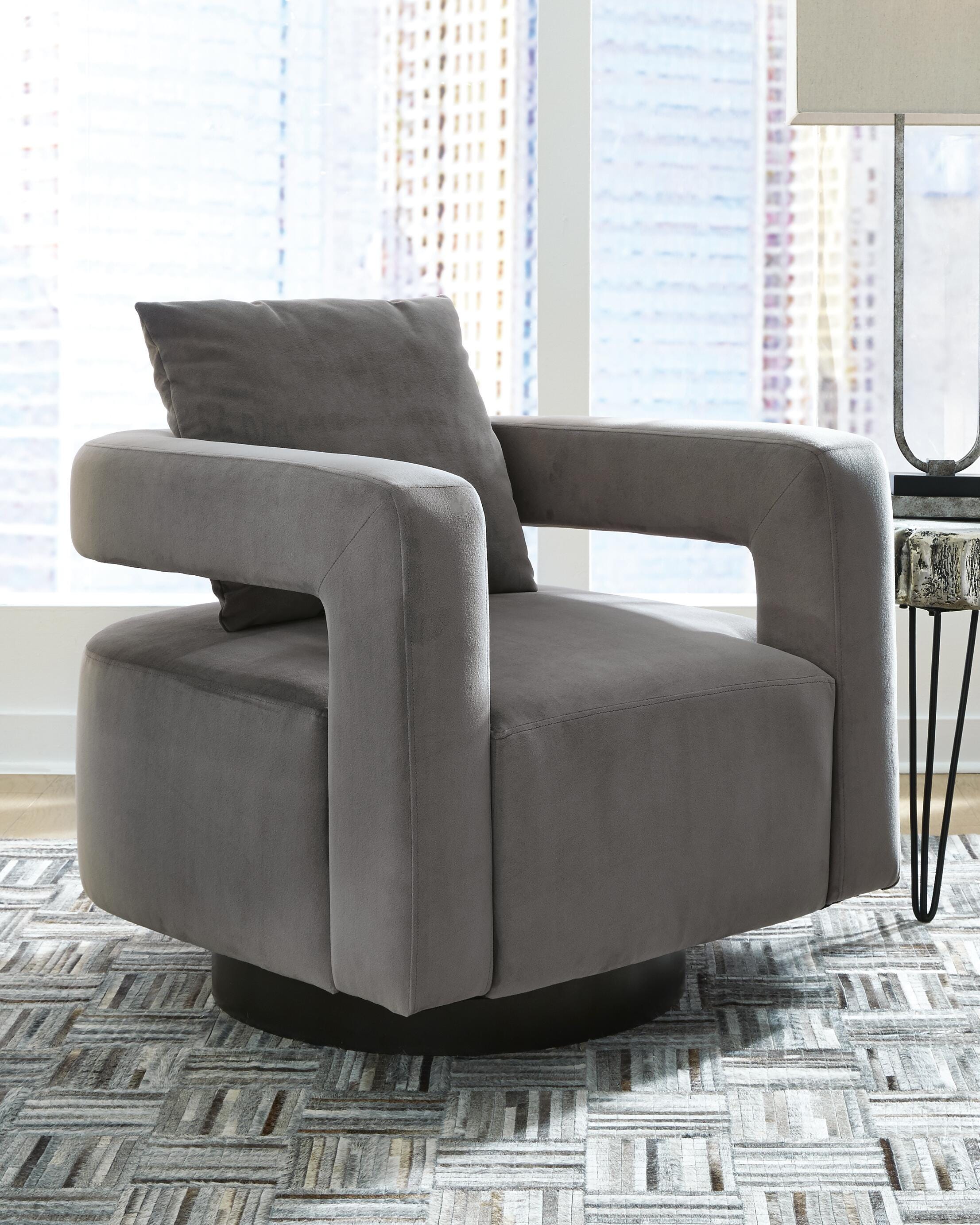 Alcoma Swivel Accent Chair, , large