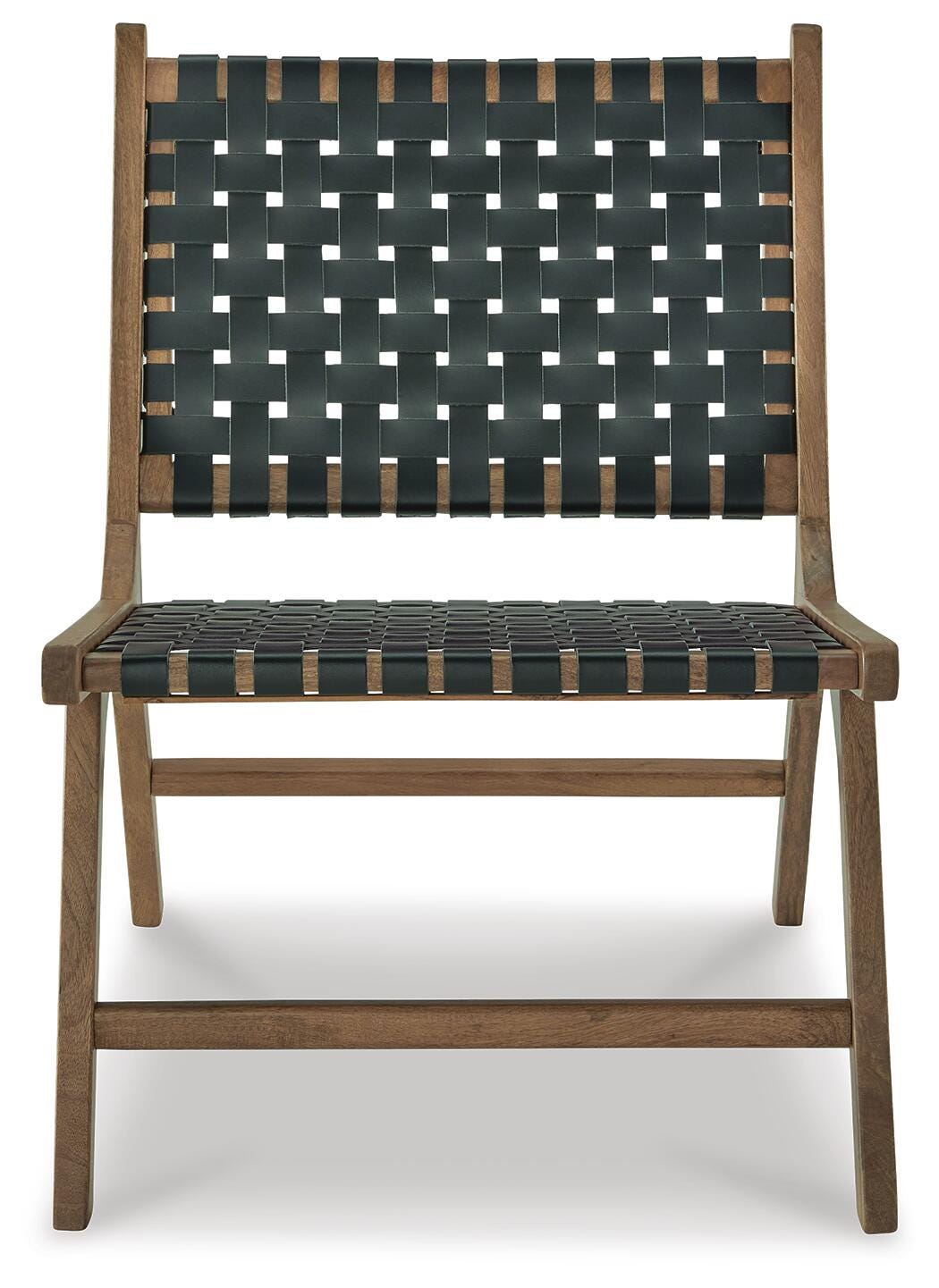Fayme Accent Chair, Light Brown/Black, large