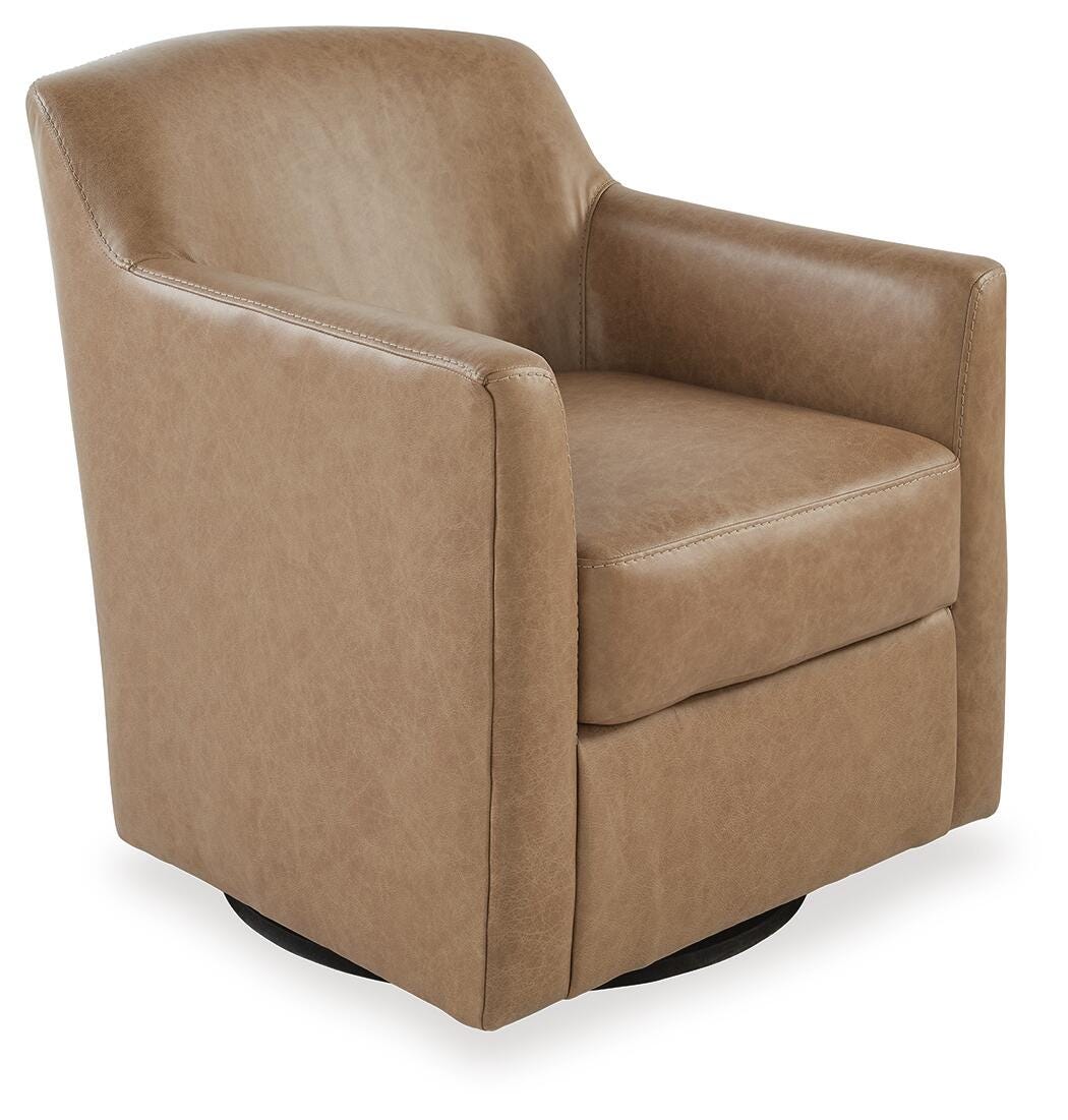Bradney Swivel Accent Chair, Tumbleweed, large