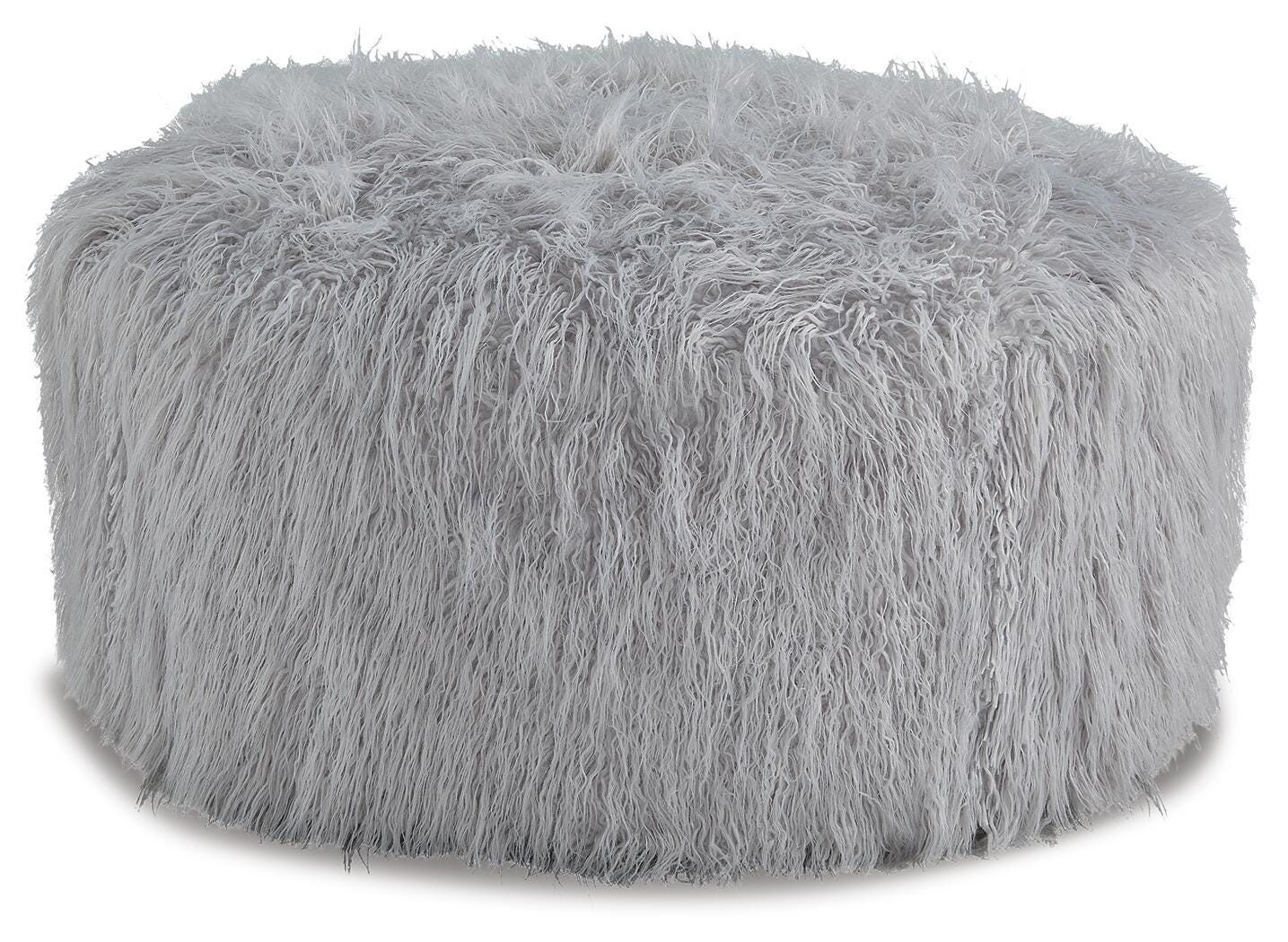Galice Oversized Accent Ottoman, Light Gray, large