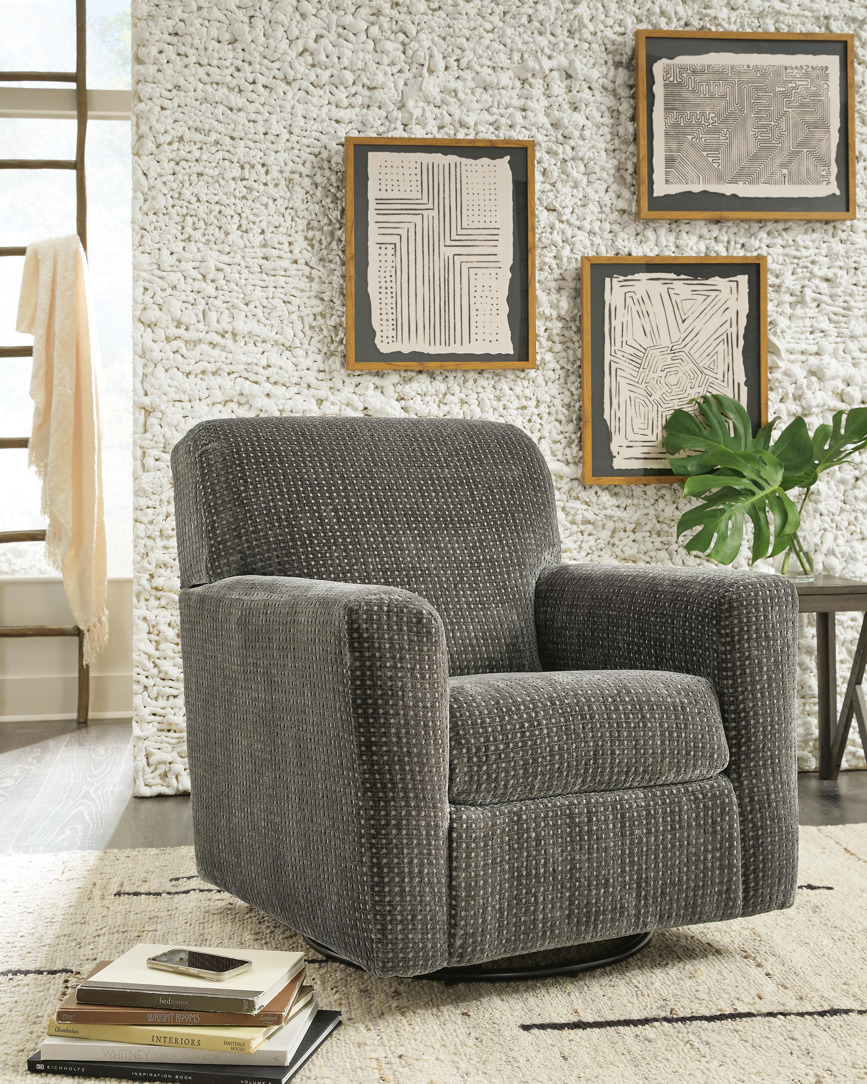 Herstow Swivel Glider Accent Chair | Ashley