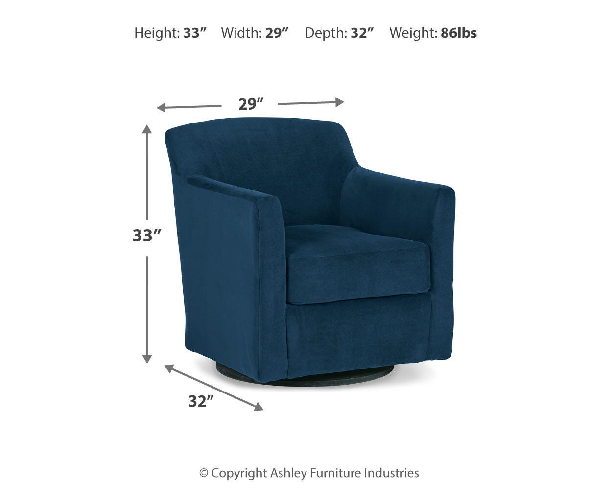Bradney Dimensions