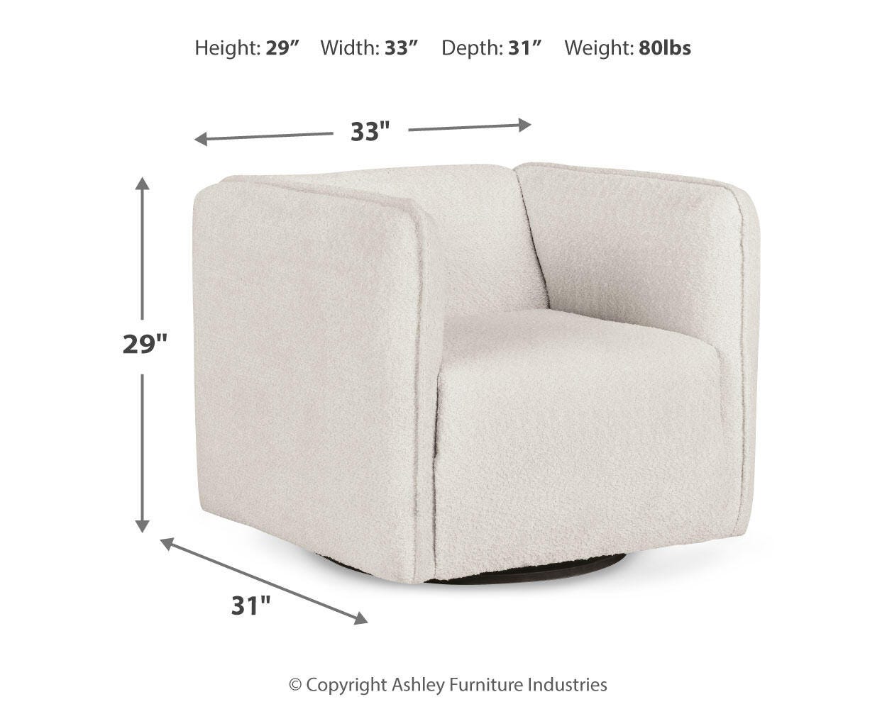 Lonoke Swivel Accent Chair - image 6