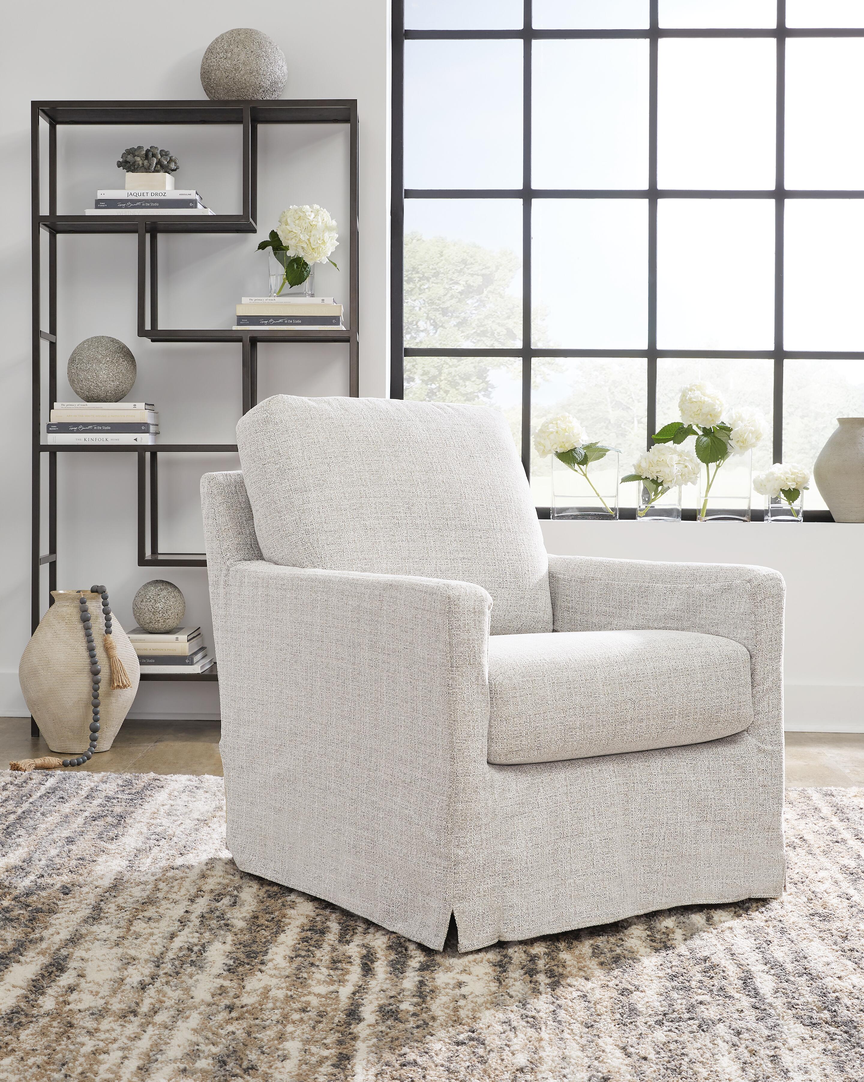 Nenana Next-Gen Nuvella Swivel Glider Accent Chair - image 1