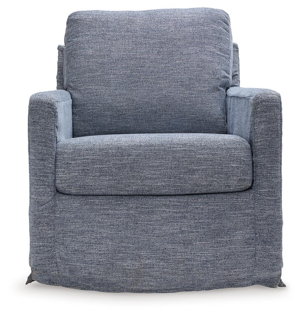 Nenana Next-Gen Nuvella Swivel Glider Accent Chair - image 3