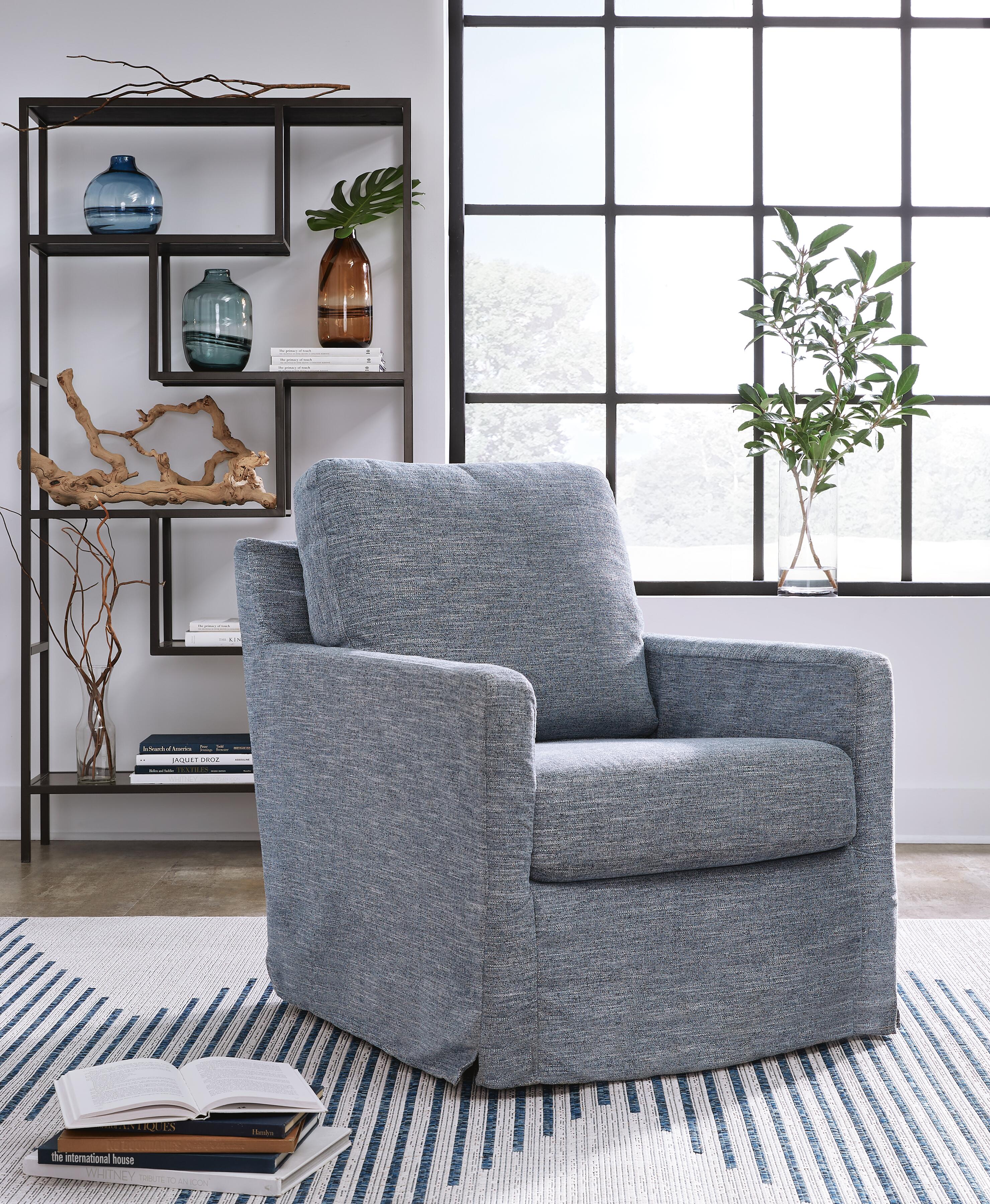 Nenana Next-Gen Nuvella Swivel Glider Accent Chair - image 1
