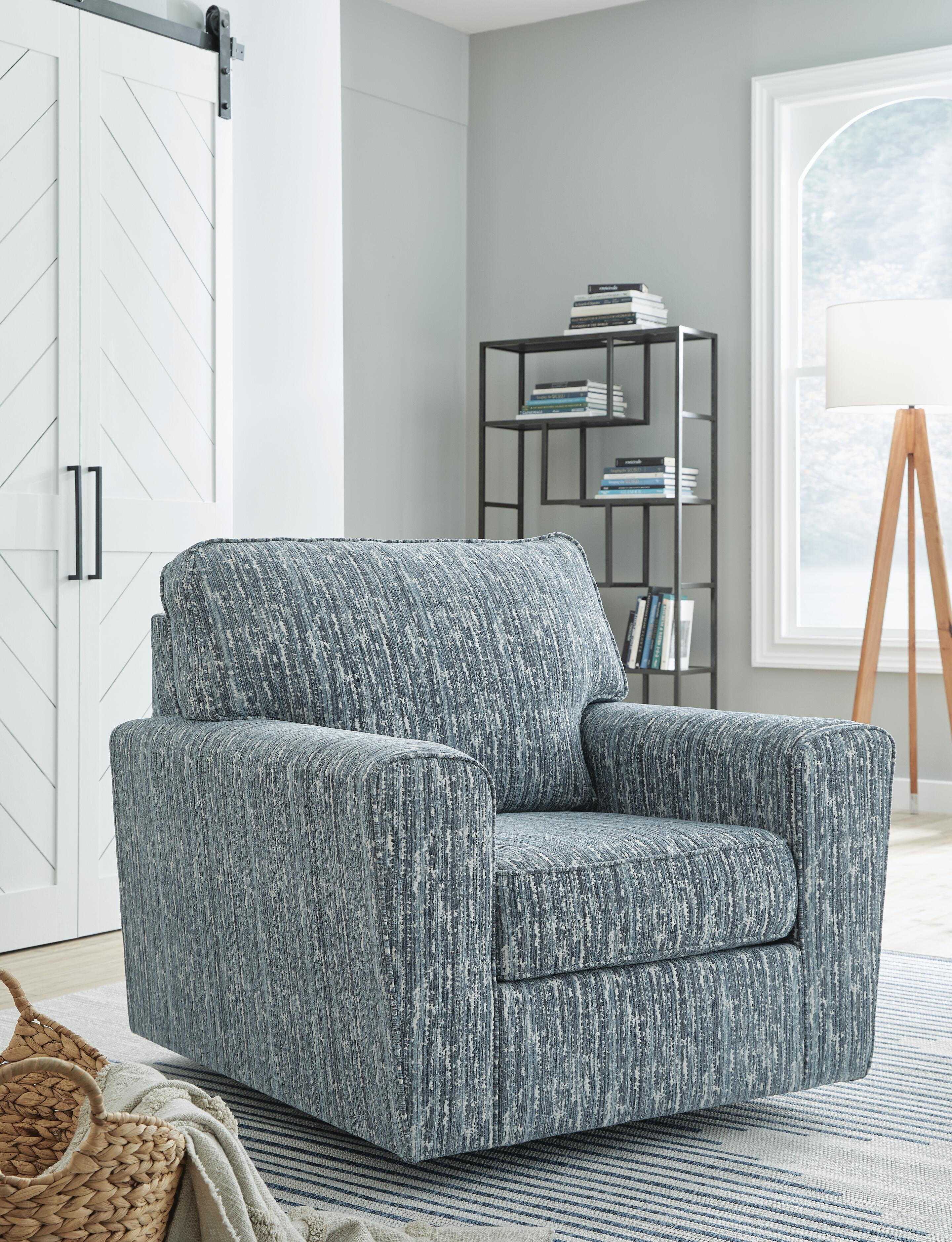 Aterburm Swivel Accent Chair - image 1
