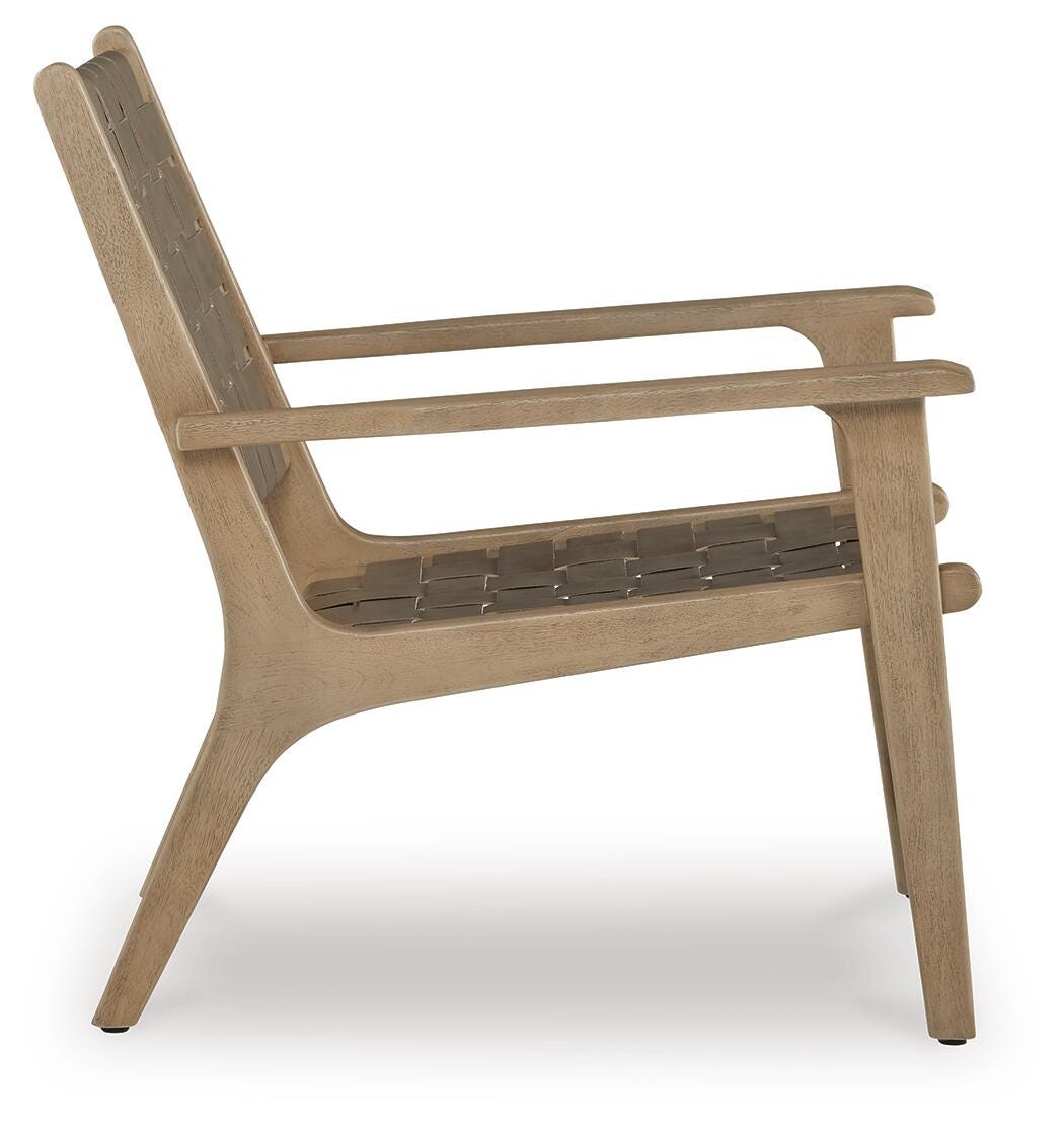 Jameset Leather Accent Chair | Ashley