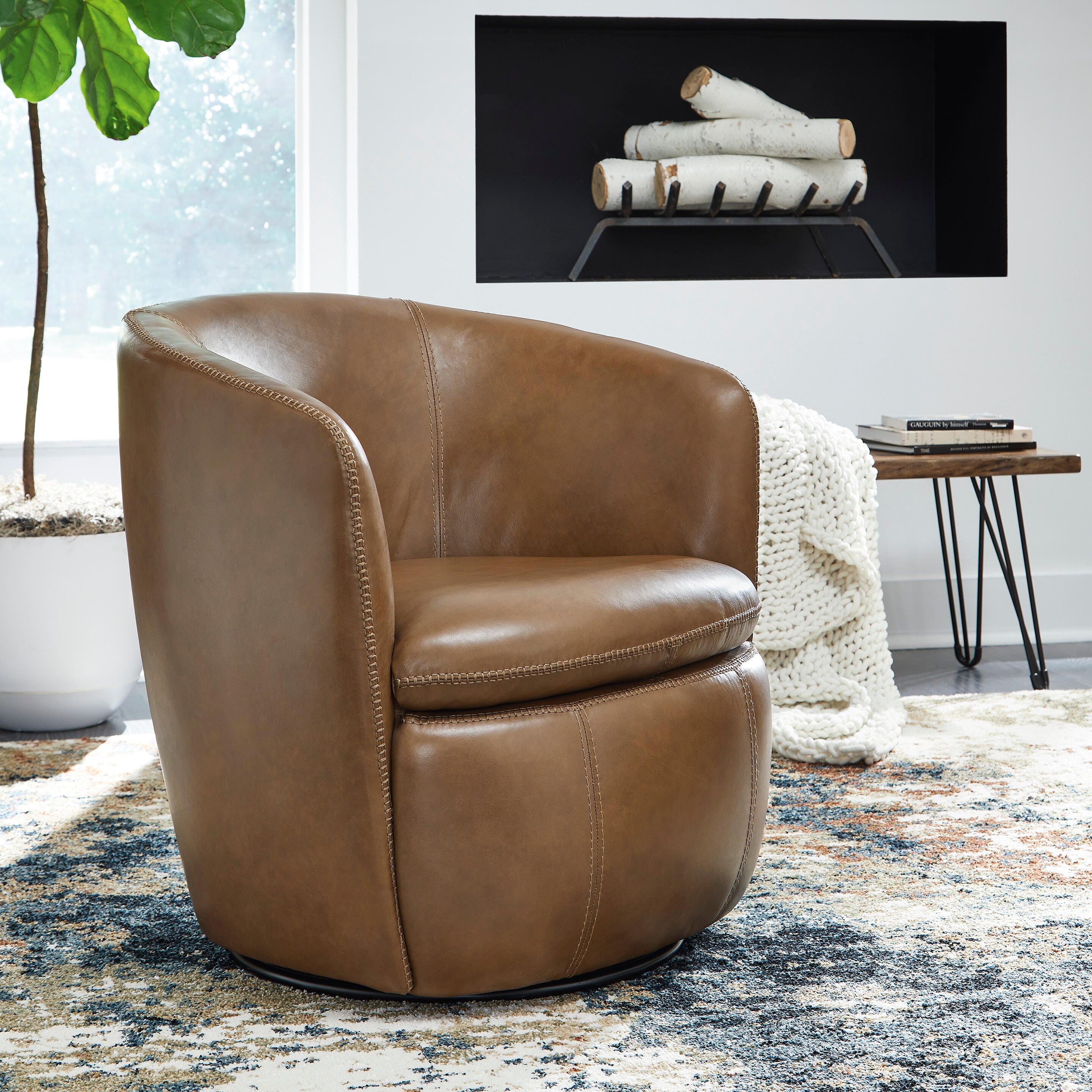 Kierreys Swivel Accent Chair - image 2