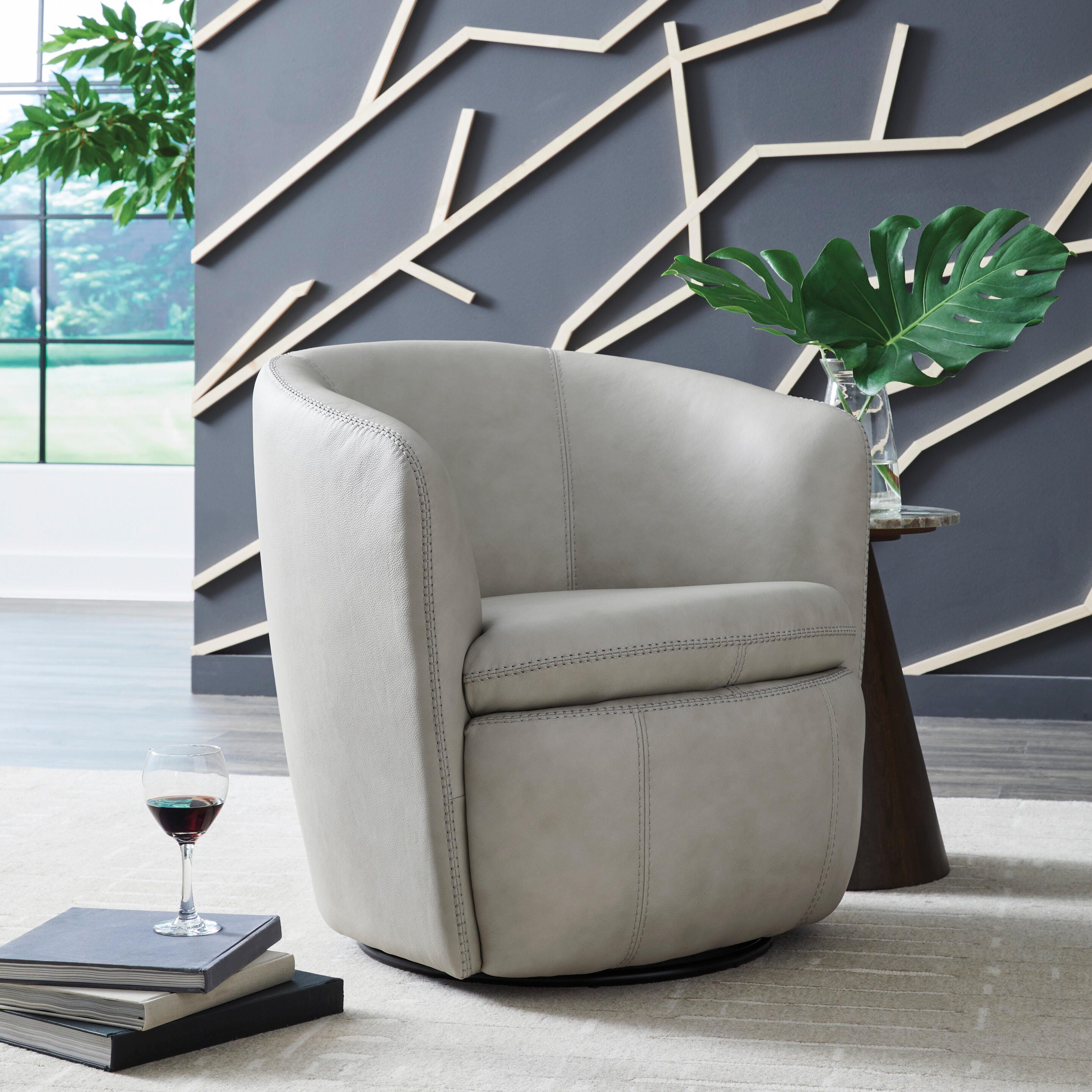Kierreys Swivel Accent Chair - image 2