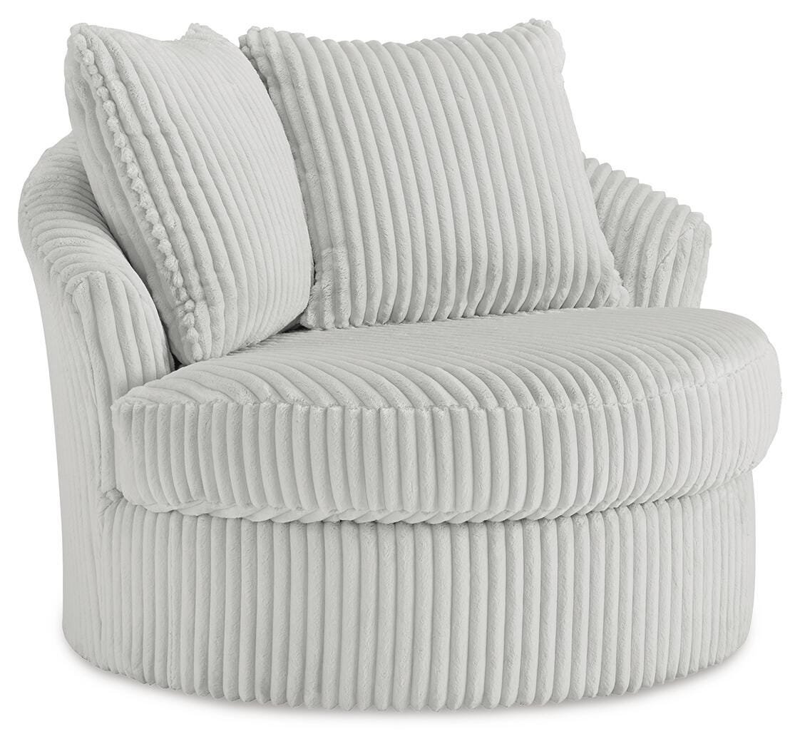 Gramwell Swivel Accent Chair, Alloy, large