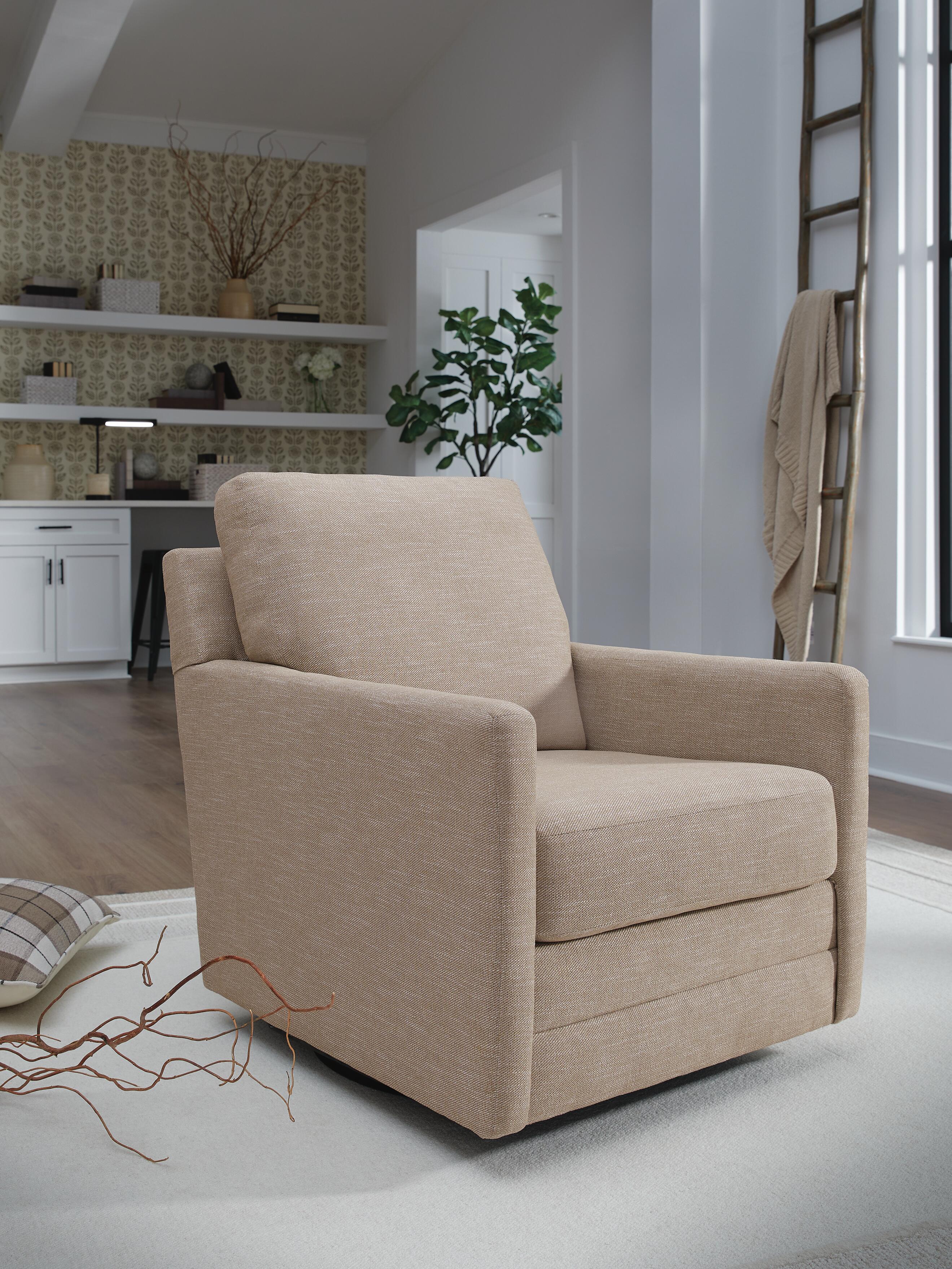 Freybourne Next-Gen Nuvella Swivel Accent Chair - image 1