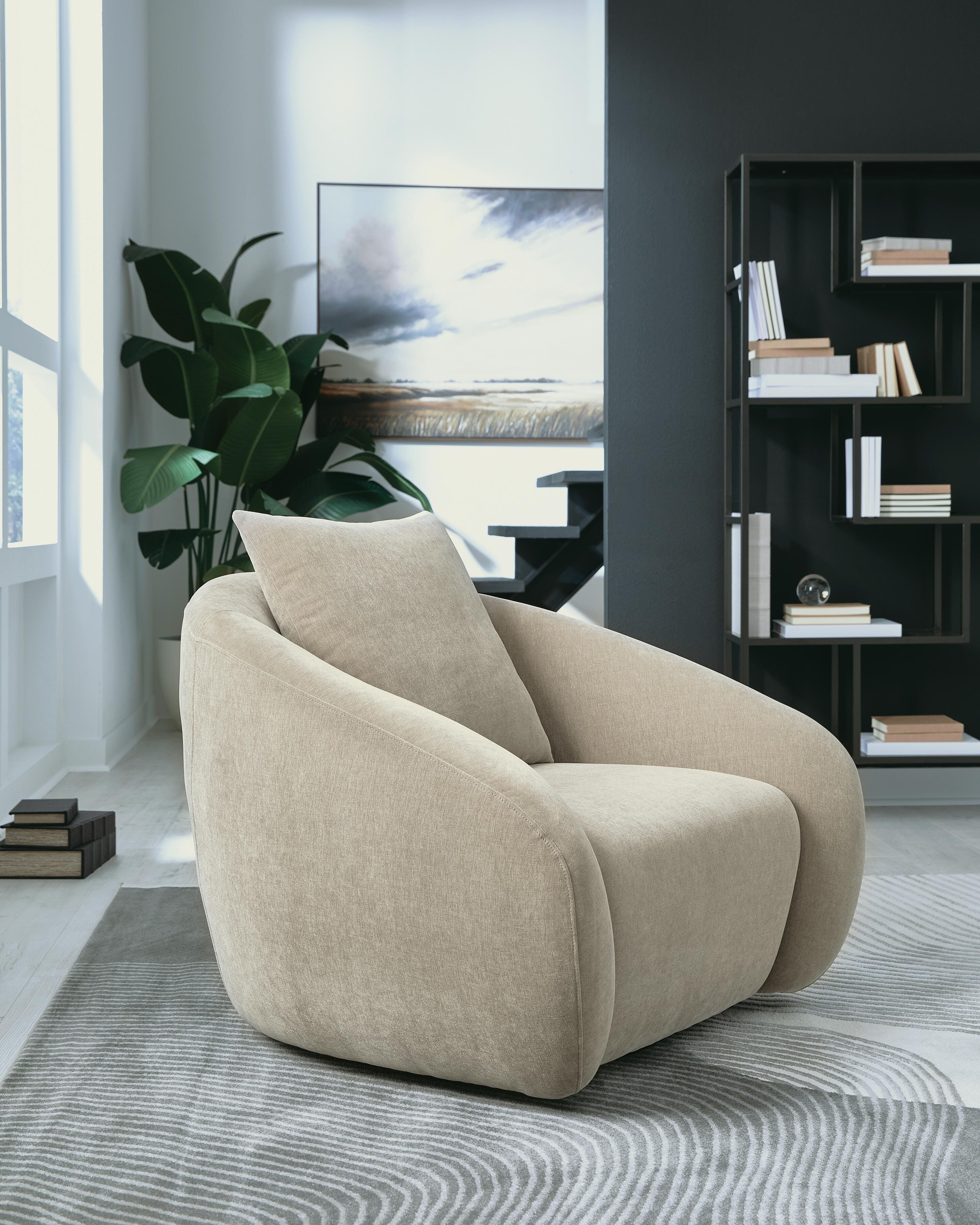Yahya Swivel Accent Chair product photo