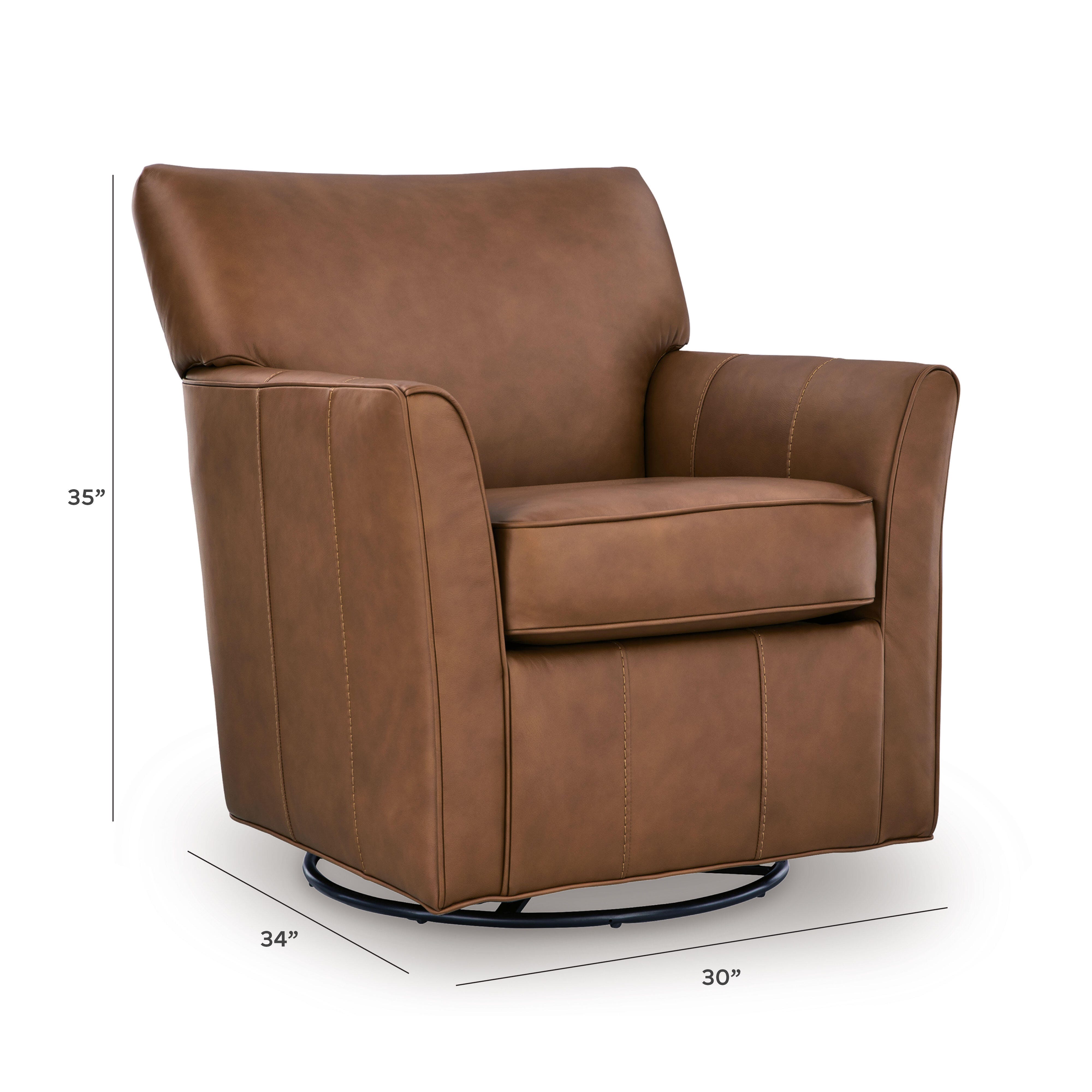 Braydunn Swivel Glider Accent Chair - image 8