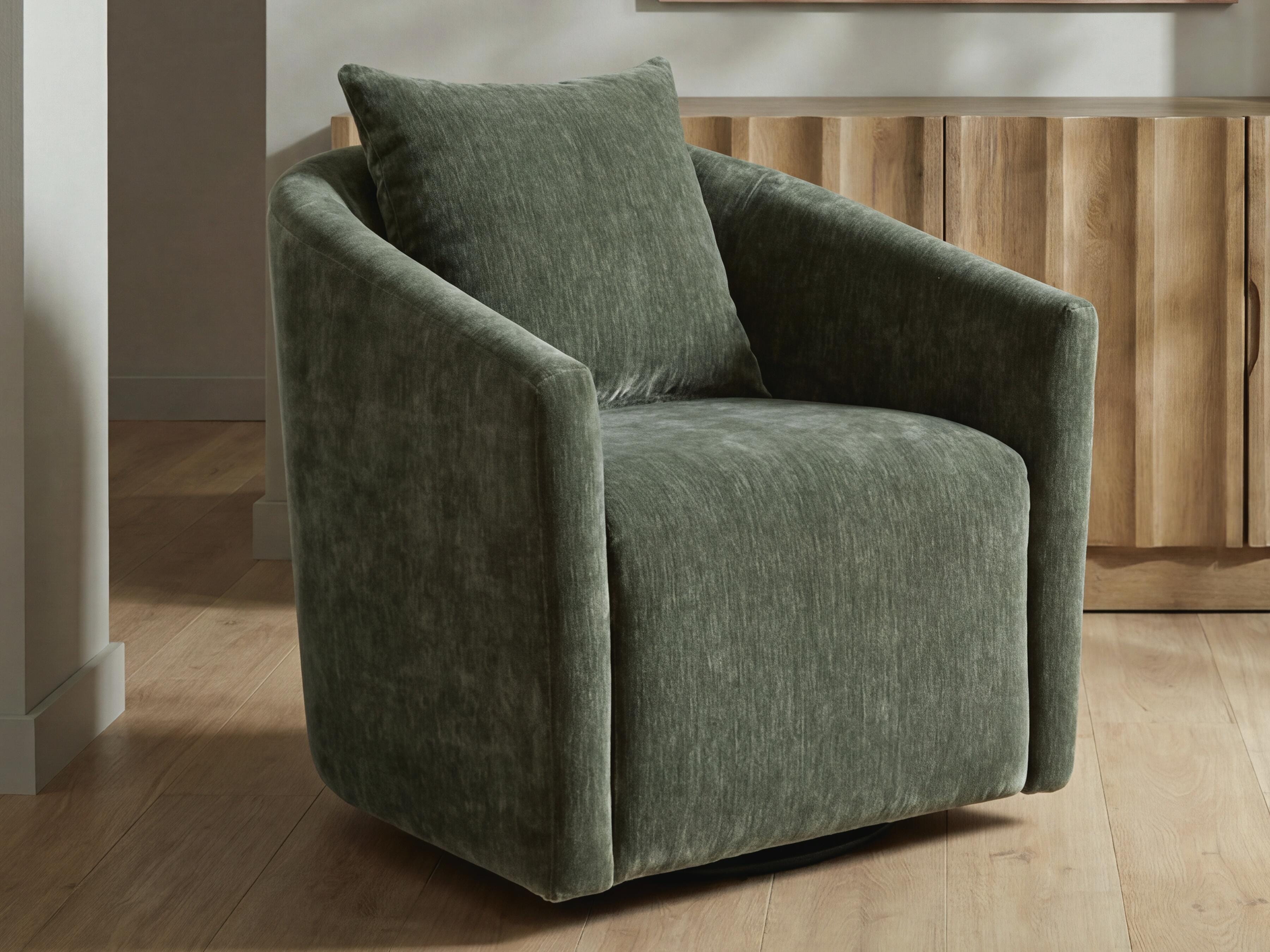 Leastow Swivel Accent Chair, , rollover