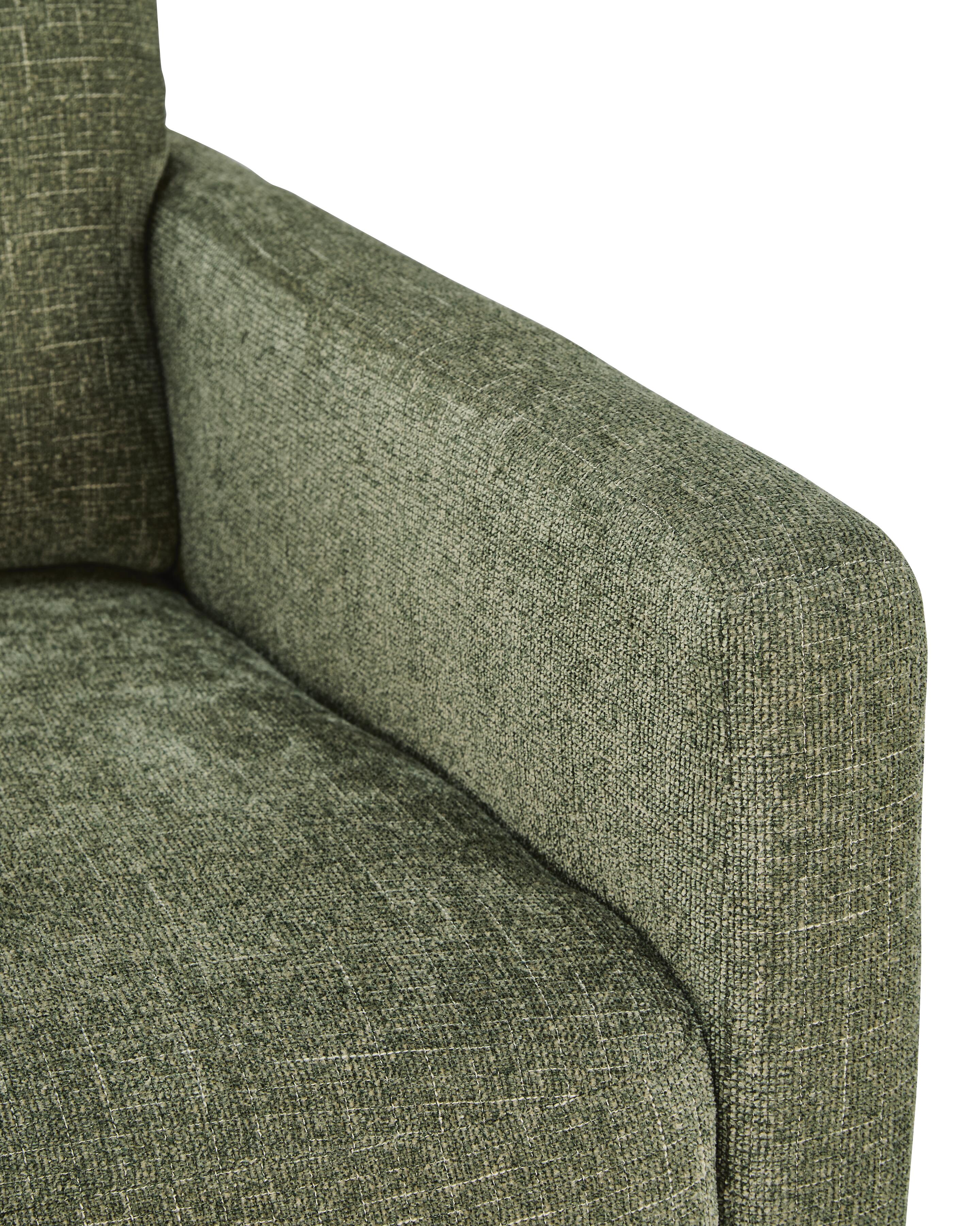 Dishford Swivel Accent Chair, Evergreen, large