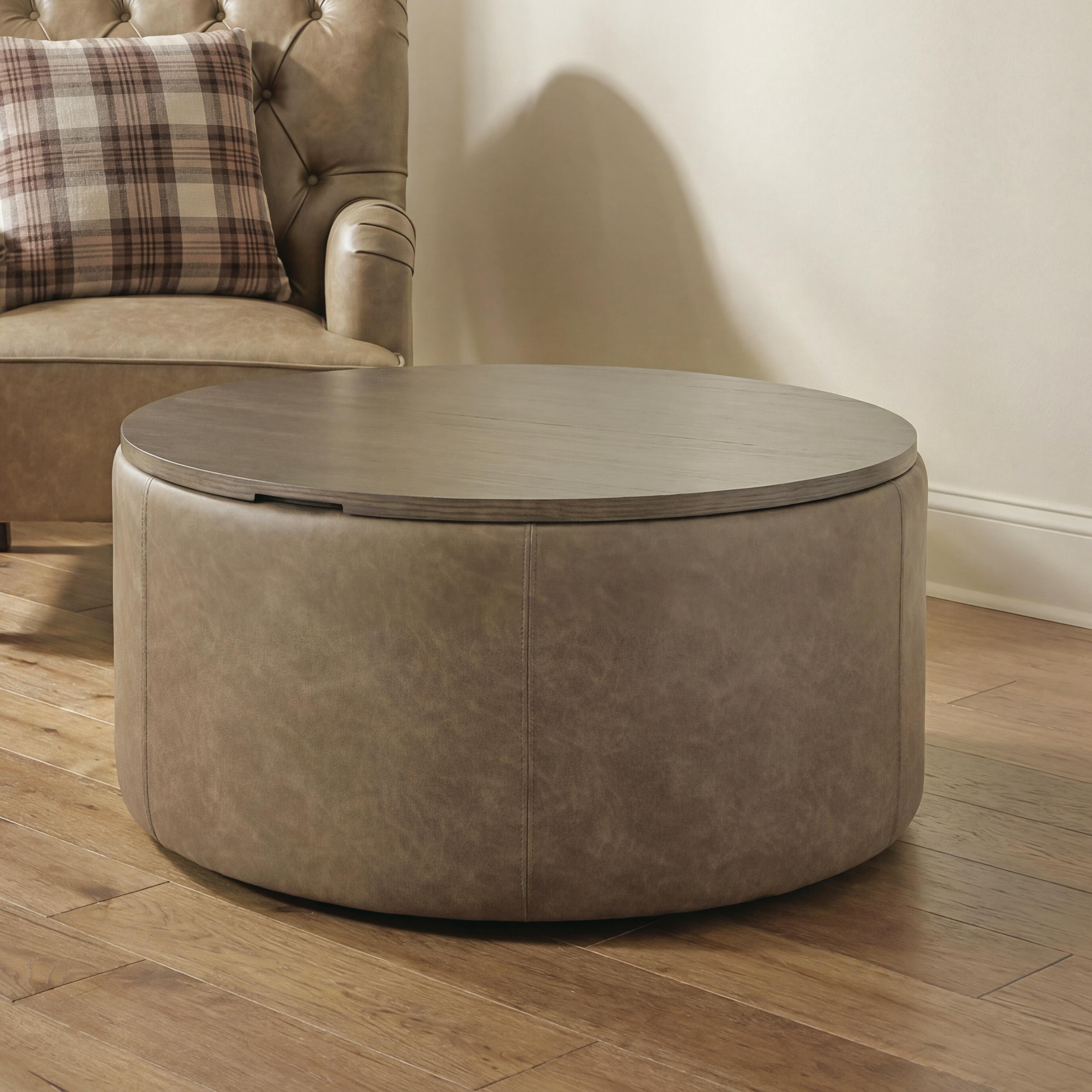 Bethanstone Storage Ottoman, , large