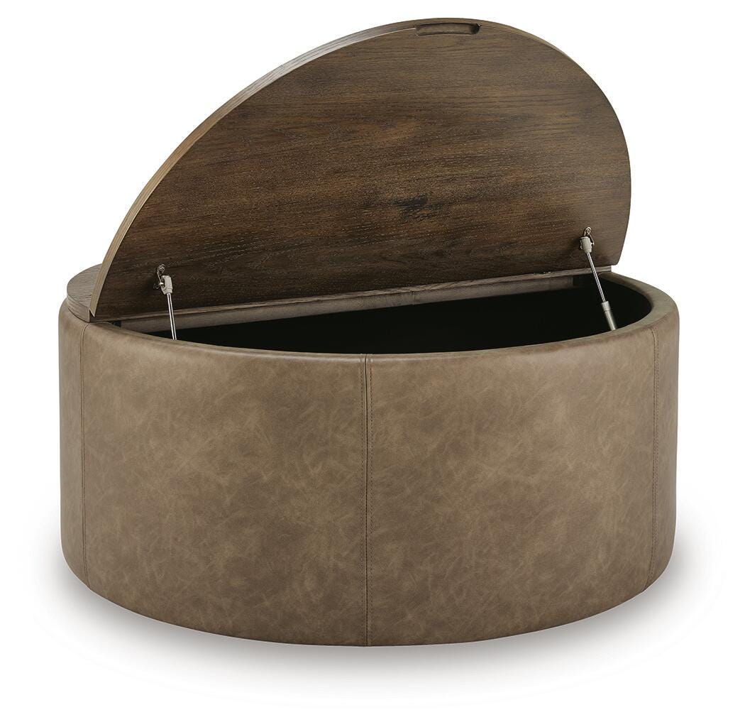 Bethanstone Storage Ottoman, , large