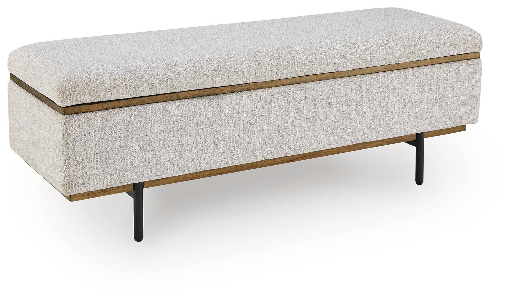 Dettaford Next-Gen Nuvella Storage Bench, , large