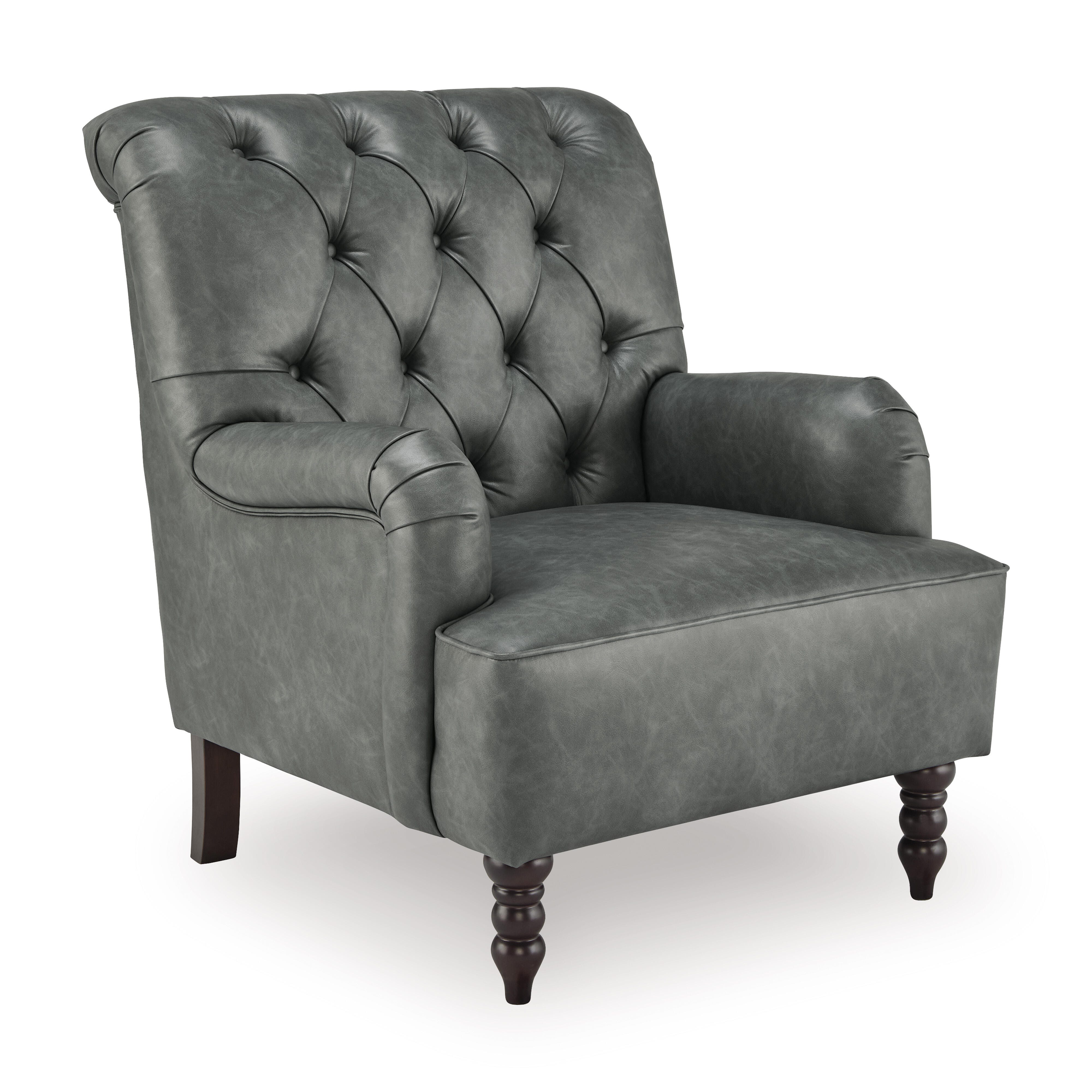 Tartonelle Accent Chair, Slate, large