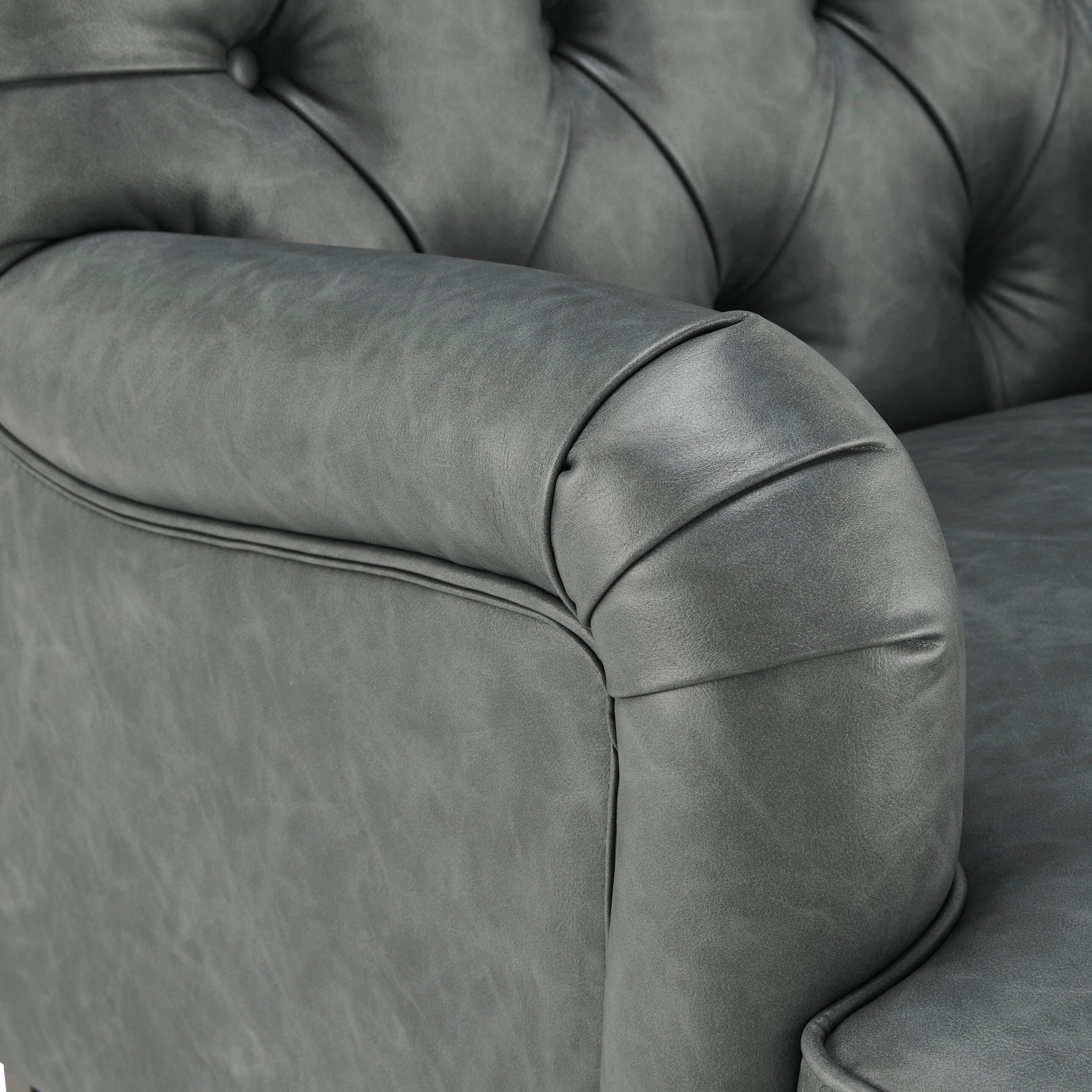 Tartonelle Accent Chair, Slate, large