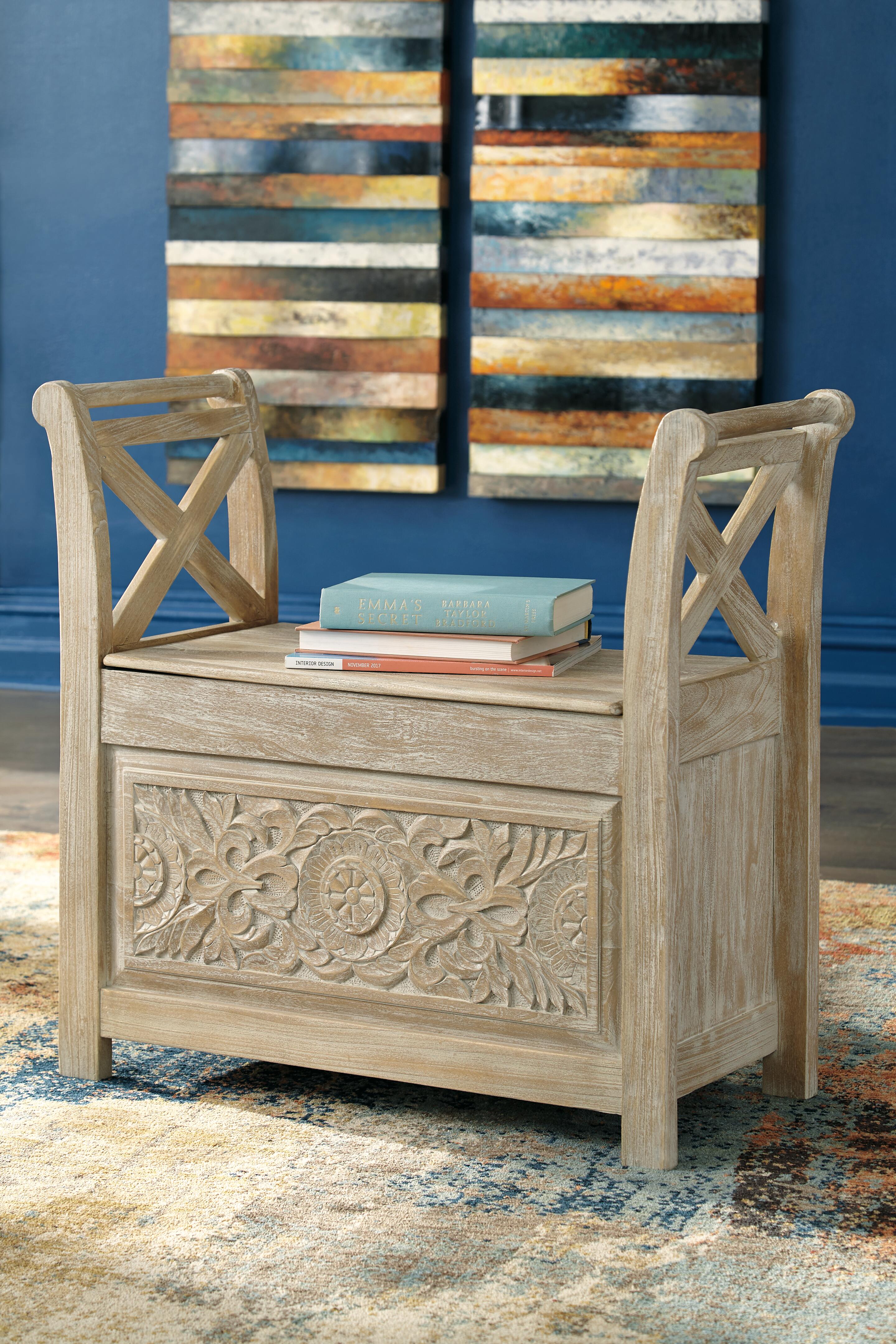 Fossil Ridge Accent Bench | Ashley
