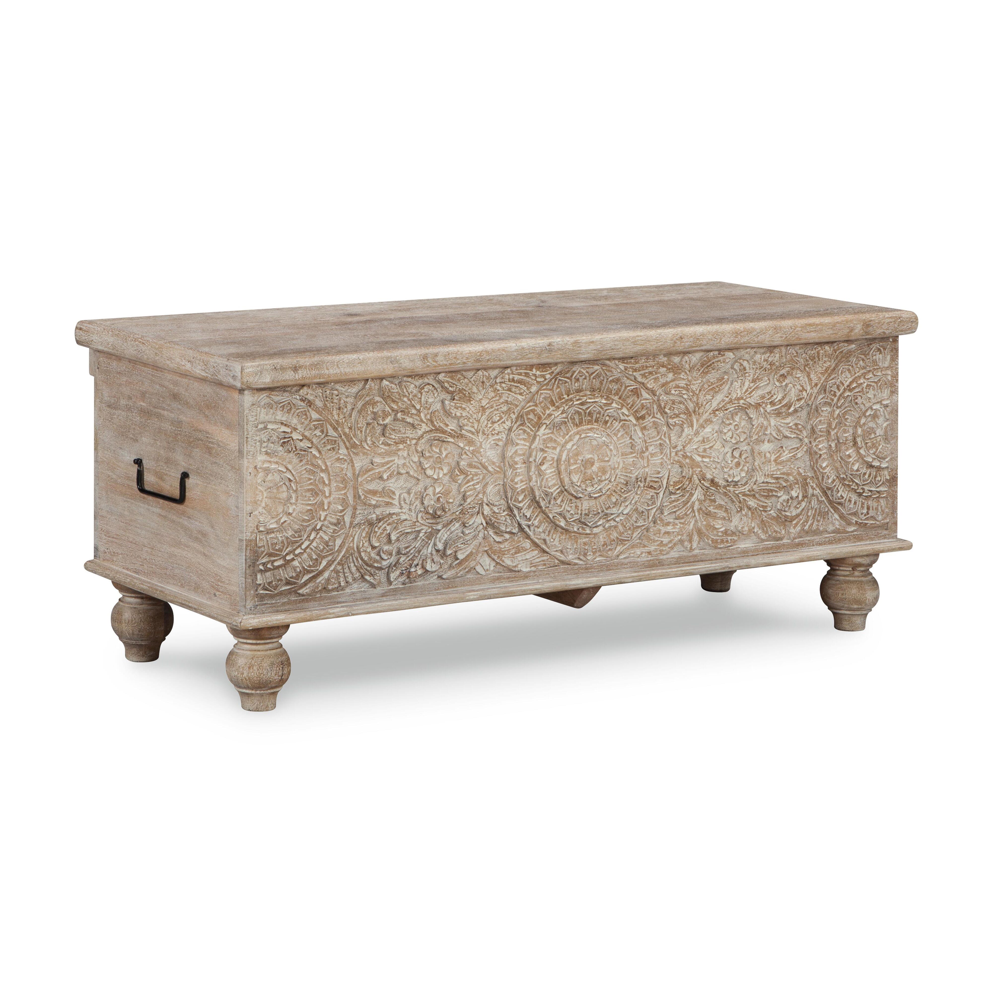 Fossil Ridge Storage Bench, , large