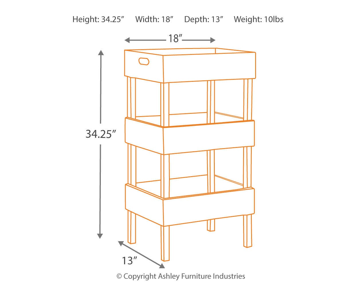 Yulton Storage Shelf - image 3