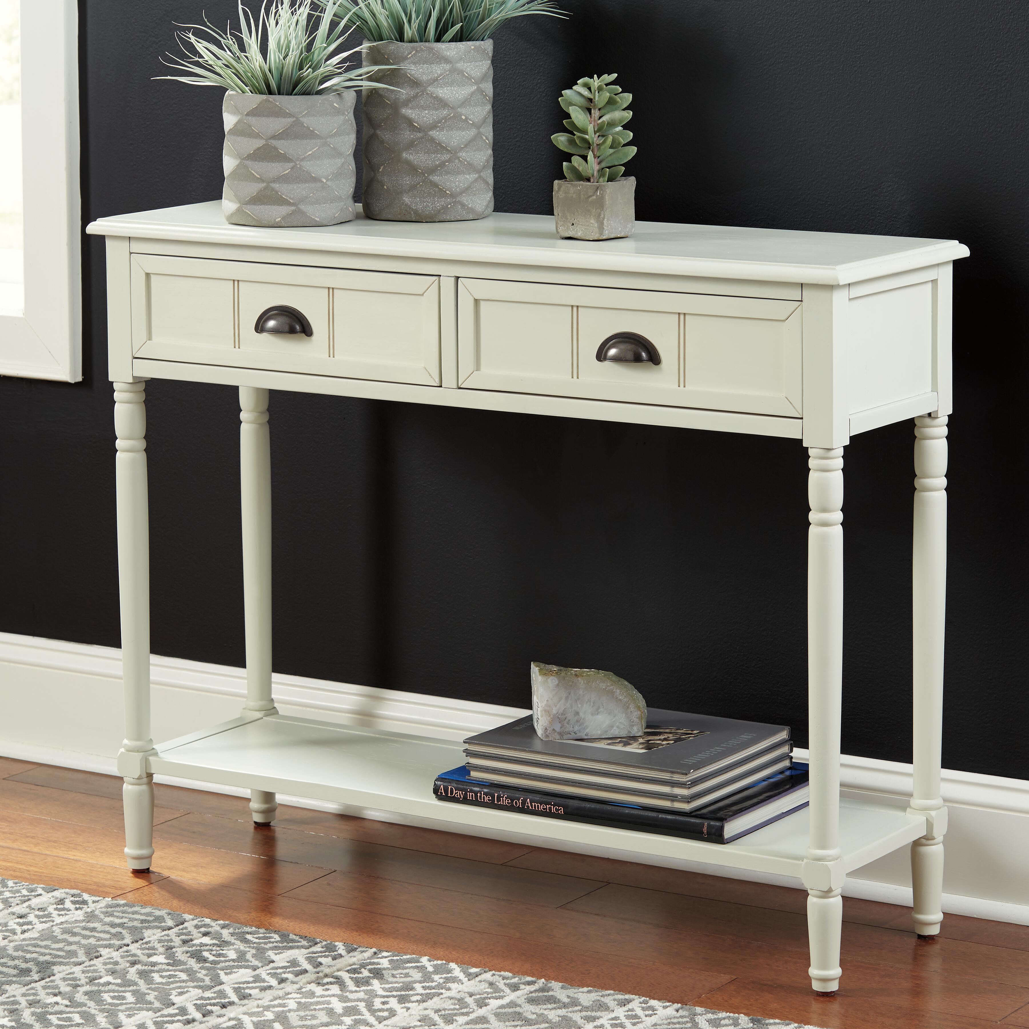 Goverton Sofa/Console Table, White, large