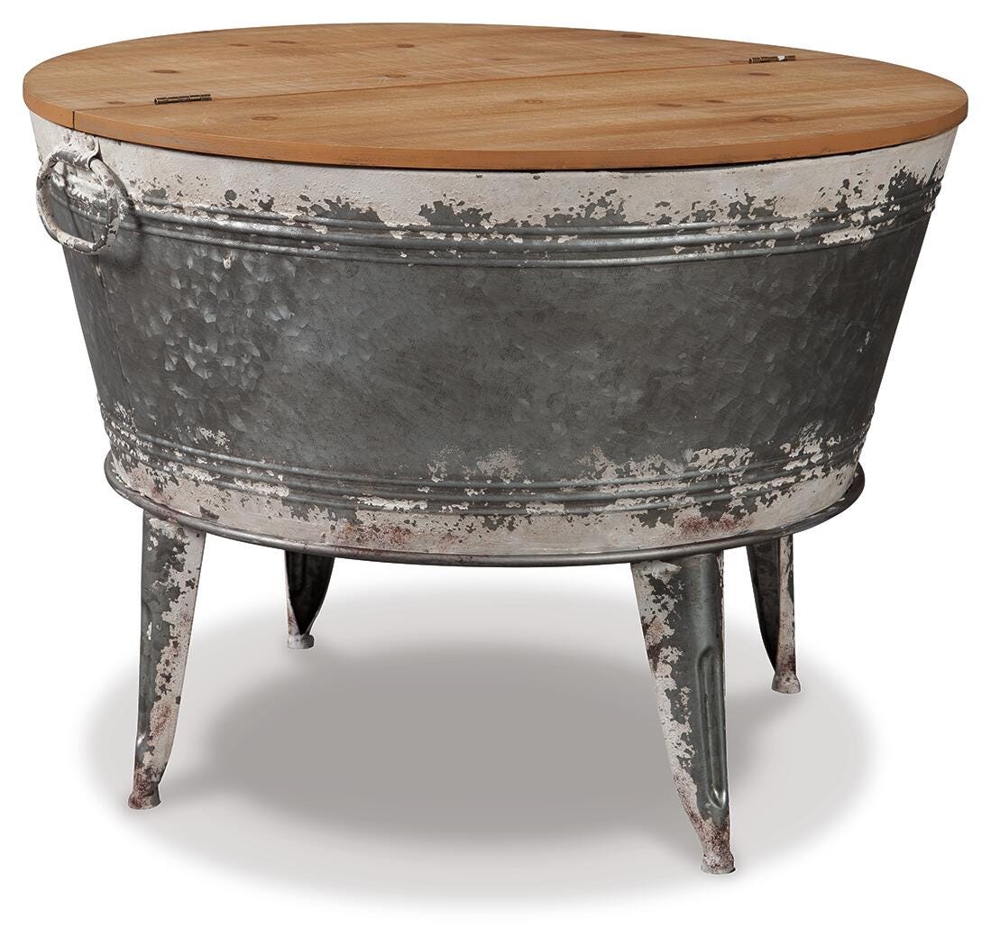 Shellmond Coffee Table With Storage, , large