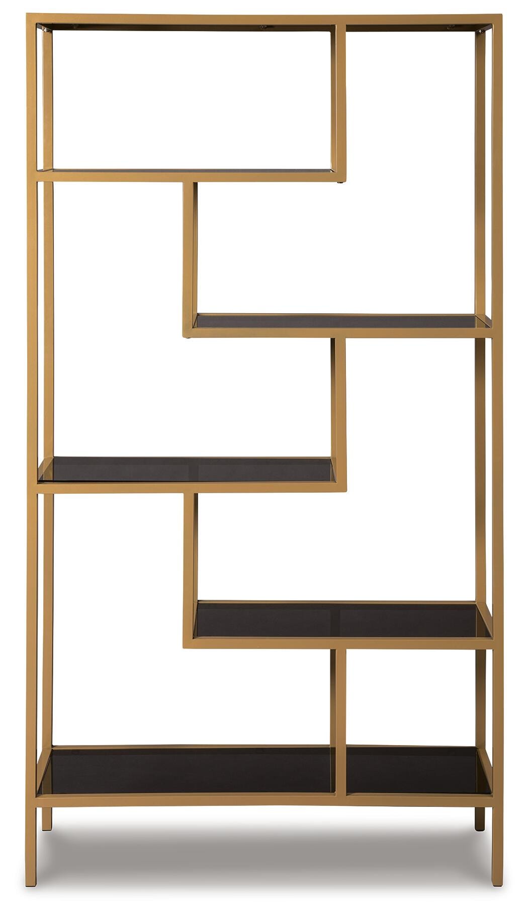 Frankwell Bookcase, Gold Finish, large