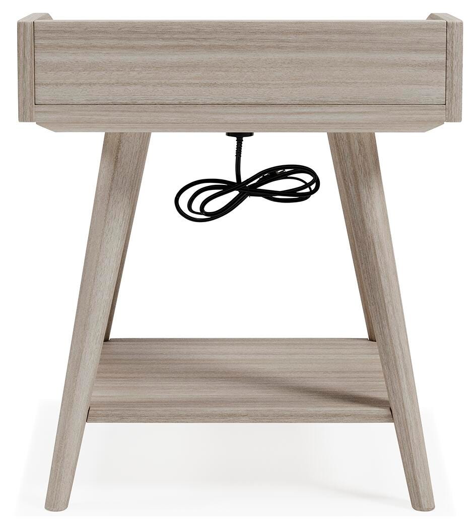 Blariden Accent Table, Light Tan, large