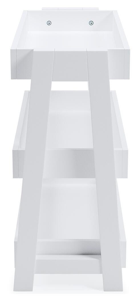 Blariden Shelf Accent Table, White, large