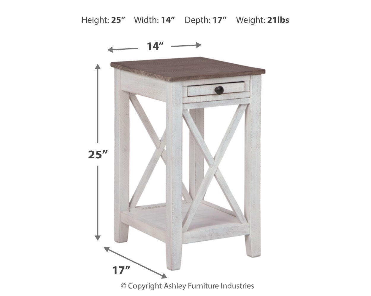 Adalane Dimensions