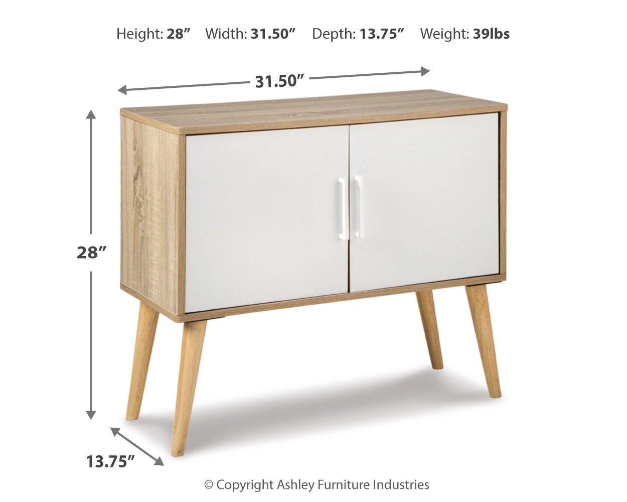 Orinfield Dimensions
