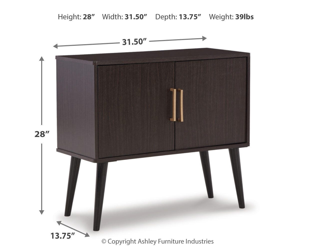 Orinfield Dimensions