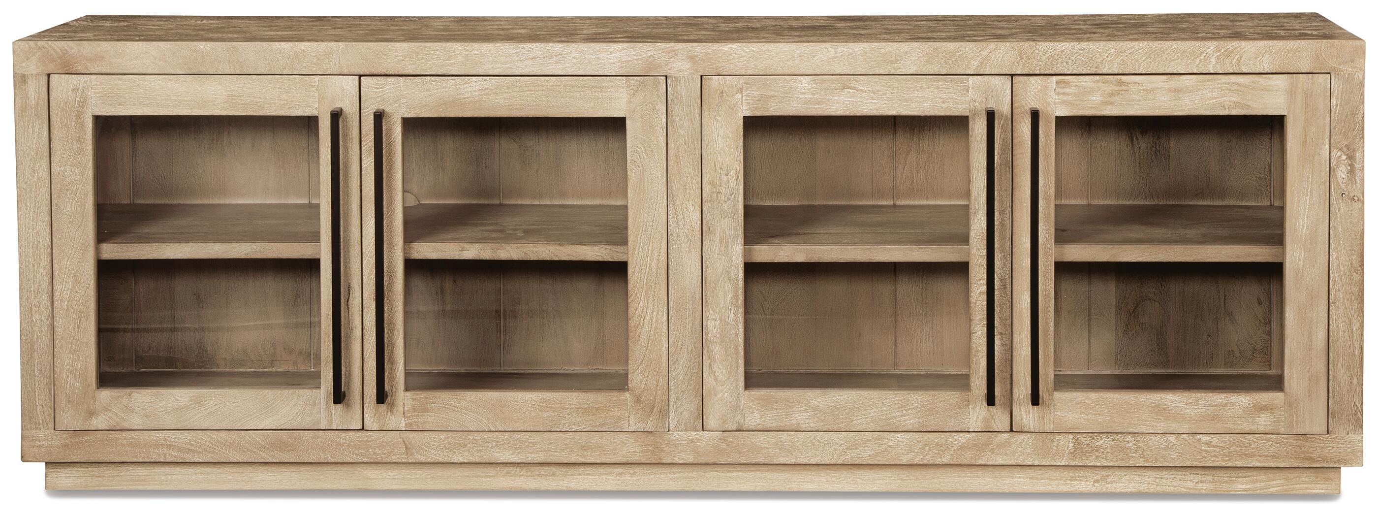 Belenburg Accent Cabinet, Washed Brown, large